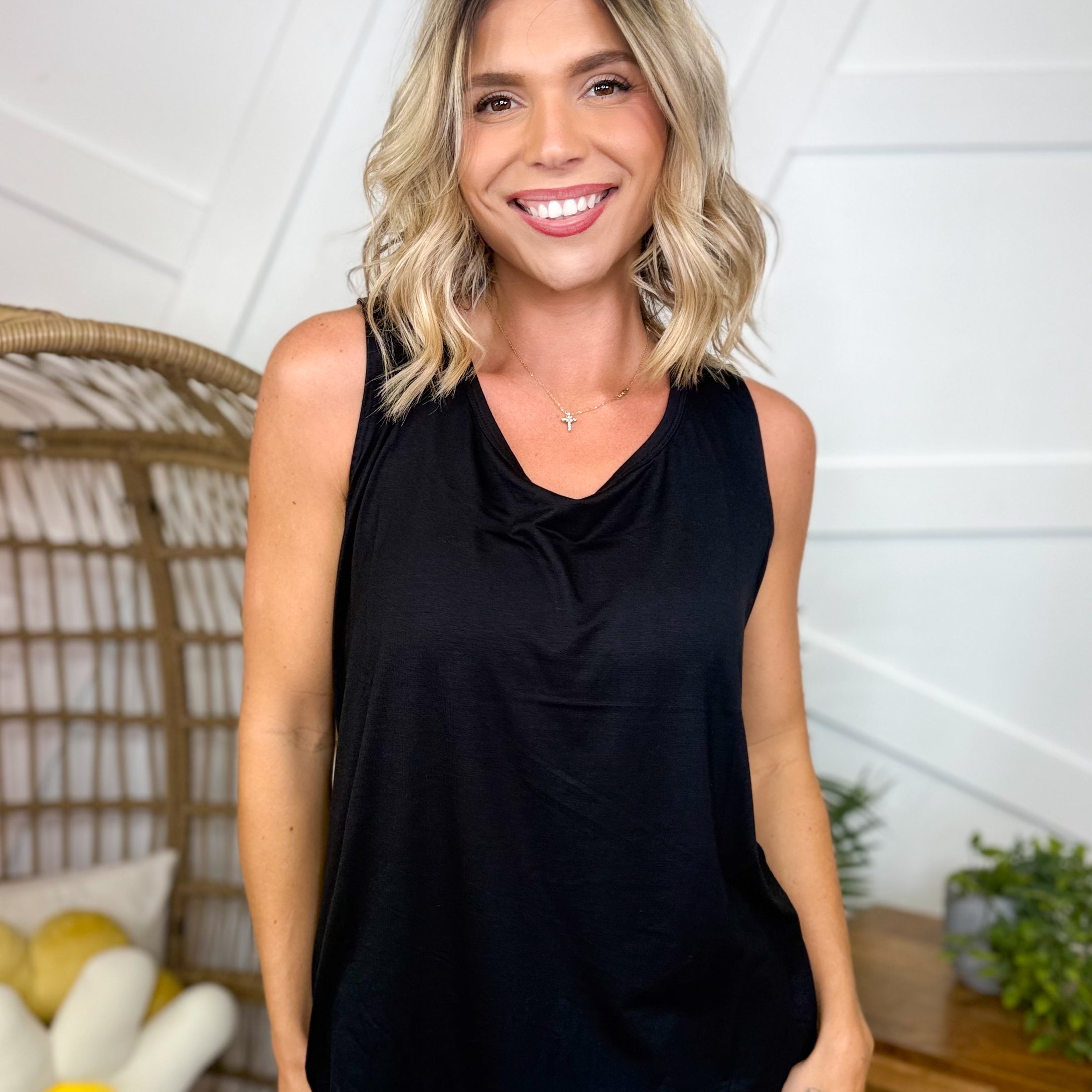 Ahead of the Game Top-100 Tank/Crop Tops-RAE MODE-Heathered Boho Boutique, Women's Fashion and Accessories in Palmetto, FL