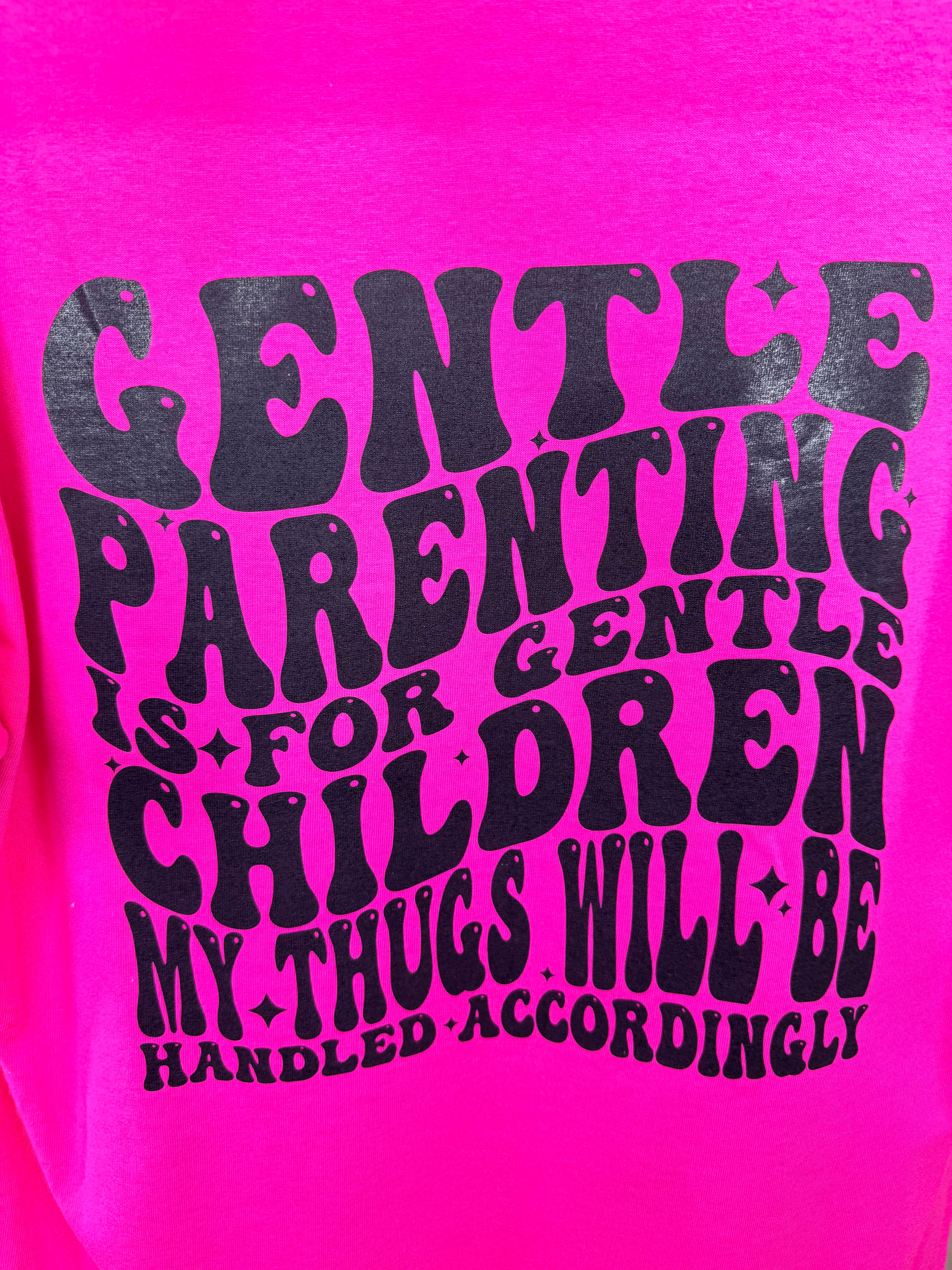 Gentle Parenting Graphic Tee-130 Graphic Tees-Heathered Boho-Heathered Boho Boutique, Women's Fashion and Accessories in Palmetto, FL