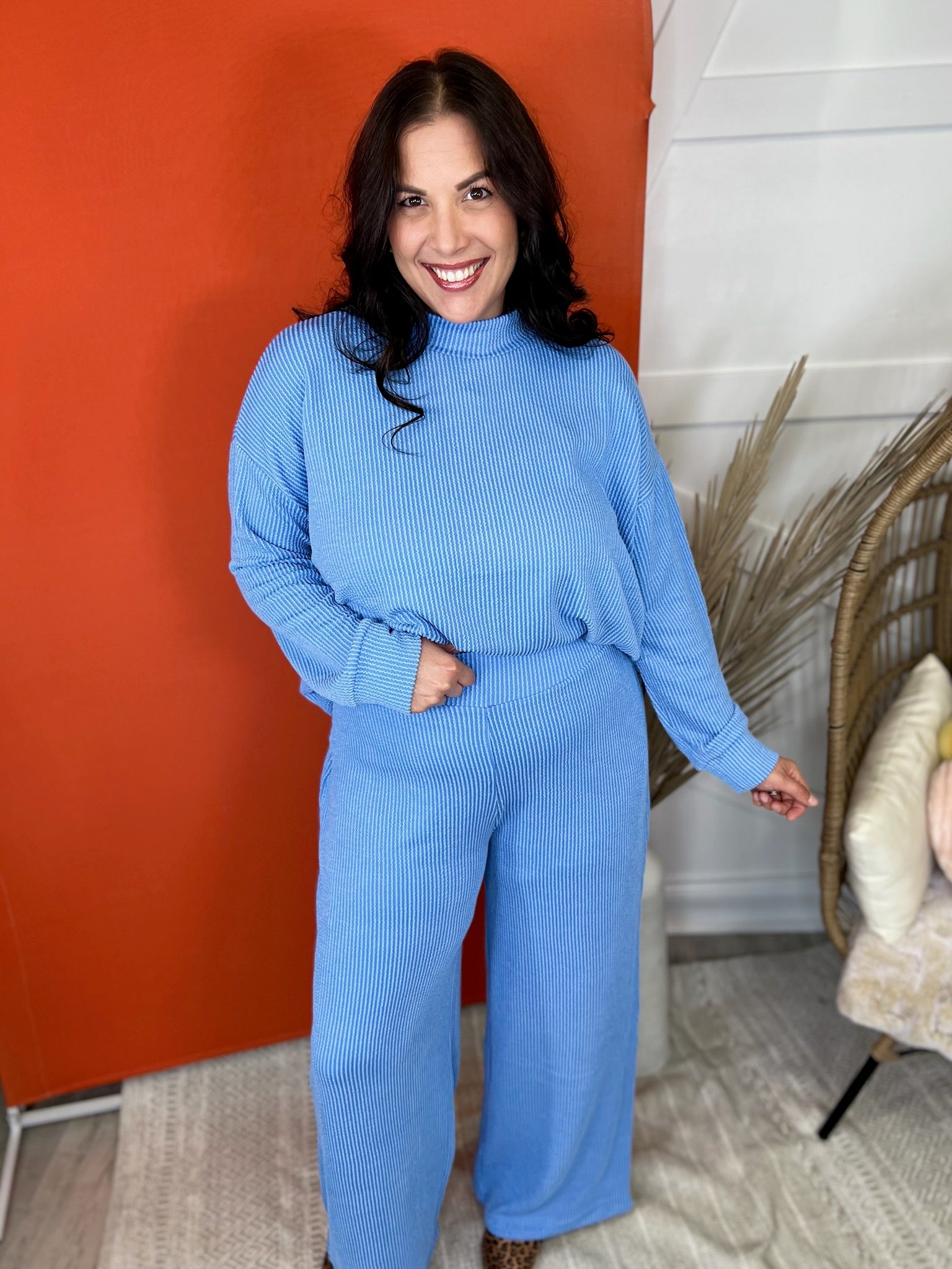 The Cozy Agenda Set-240 ACTIVEWEAR/SETS-ZENANA-Heathered Boho Boutique, Women's Fashion and Accessories in Palmetto, FL