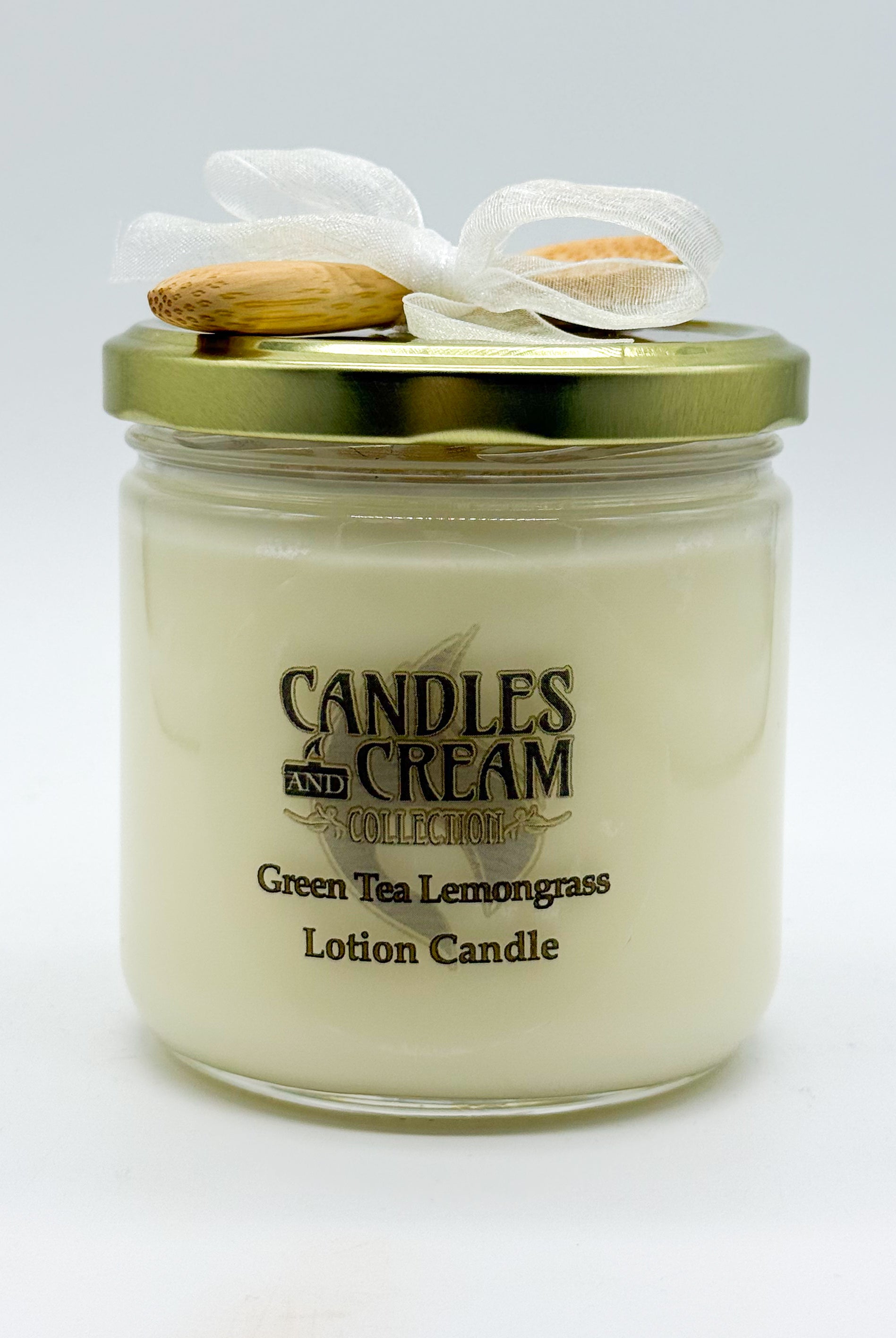 RESTOCK: Lotion Candles and Lotion Melts 10oz Straight - Green Tea Lemongrass-340 Other Accessories-Candles And Cream Collection-Heathered Boho Boutique, Women's Fashion and Accessories in Palmetto, FL
