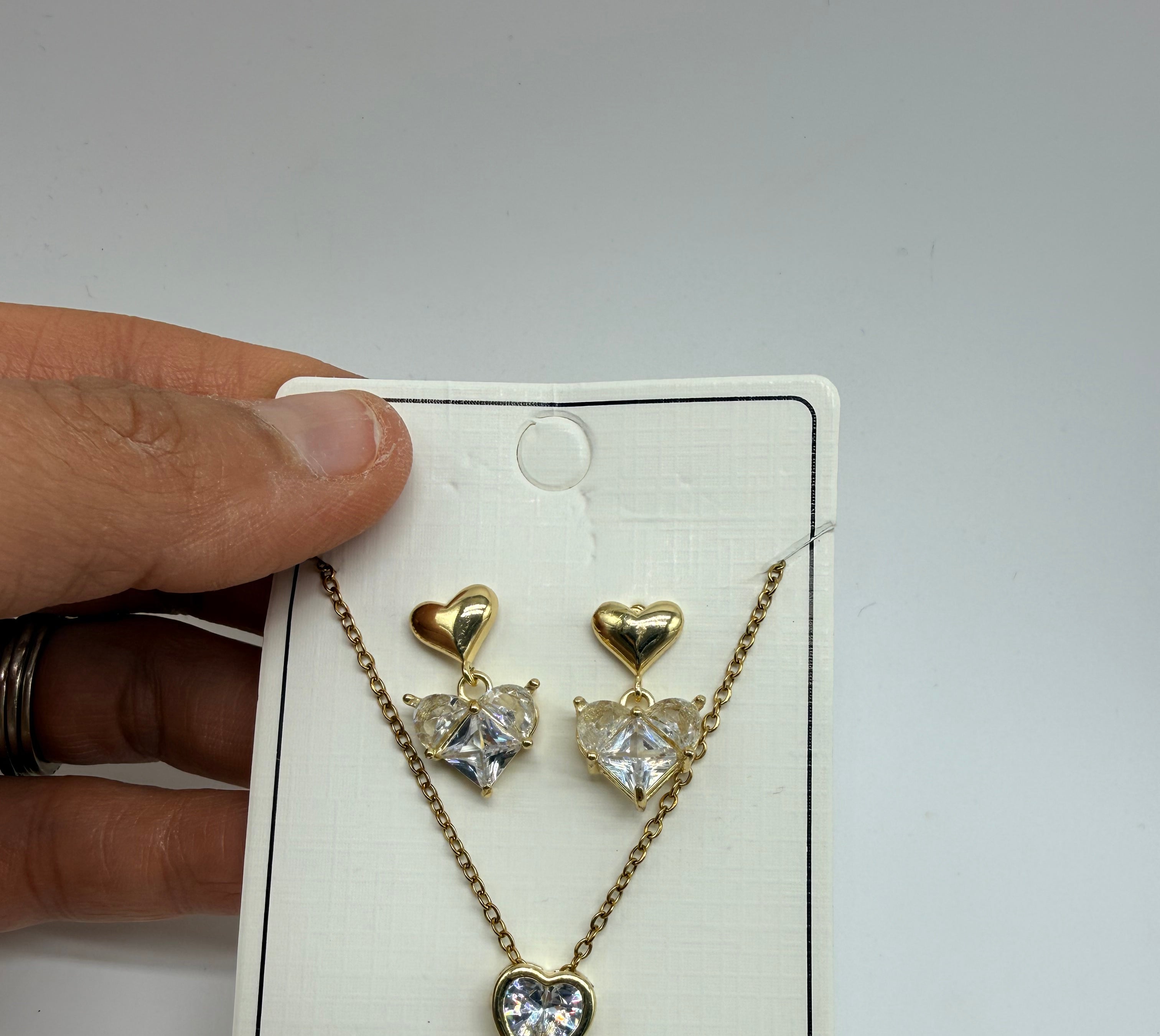 So Much Love Heart Set-310 Jewelry-NIHAO JEWELRY-Heathered Boho Boutique, Women's Fashion and Accessories in Palmetto, FL
