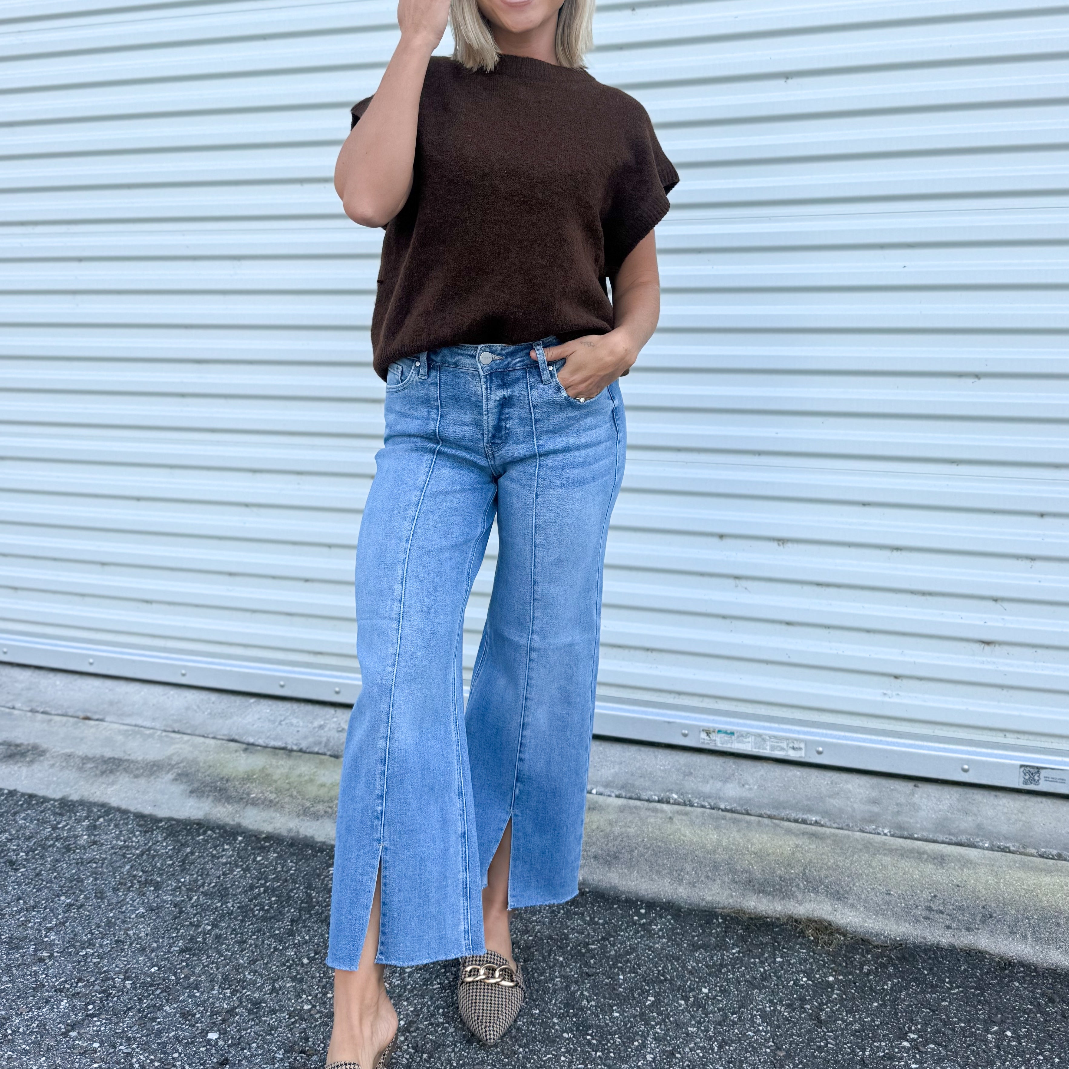 Tranquil Tummy Control Jeans by Risen-190 JEANS-Risen Jeans-Heathered Boho Boutique, Women's Fashion and Accessories in Palmetto, FL