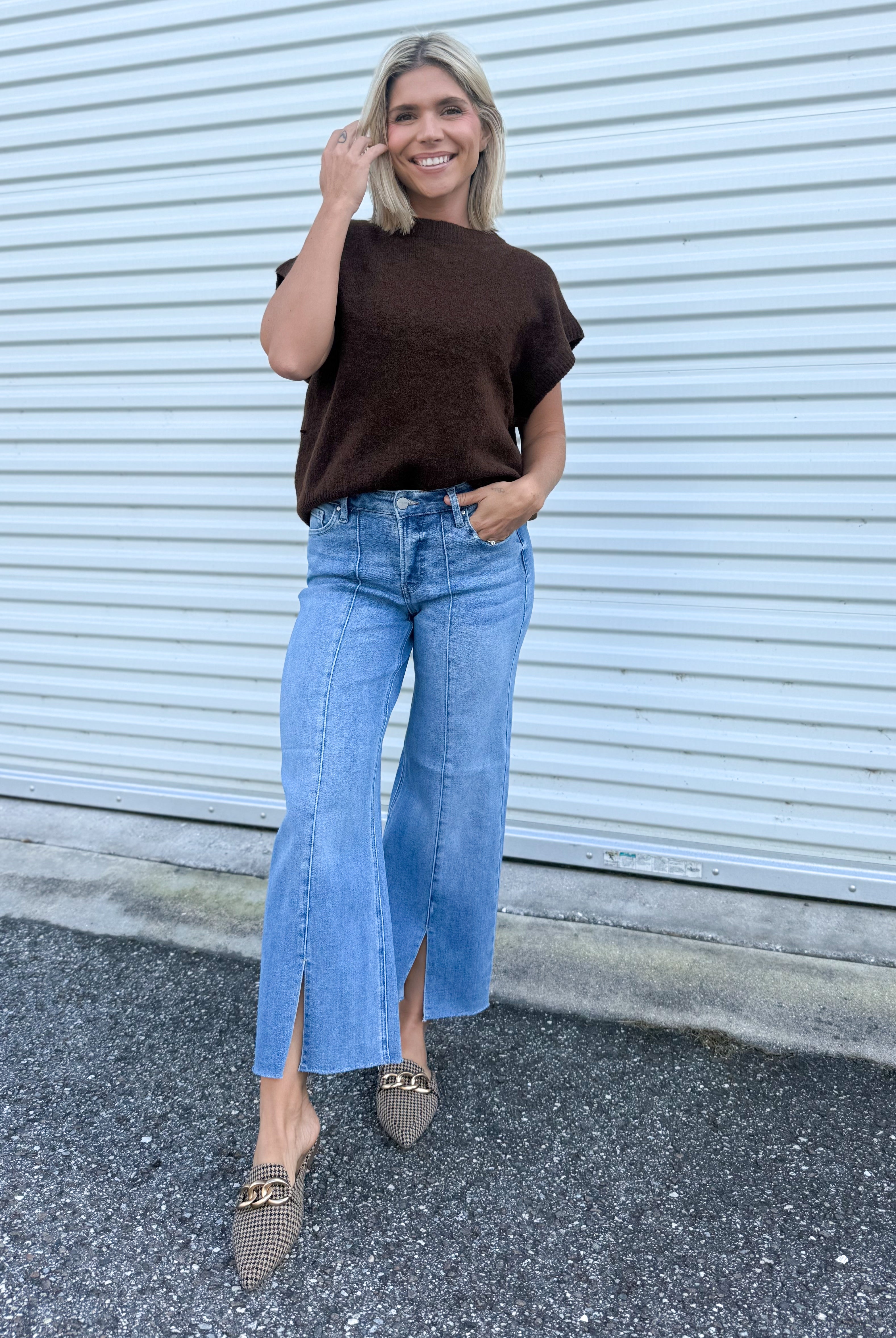 Tranquil Tummy Control Jeans by Risen-190 JEANS-Risen Jeans-Heathered Boho Boutique, Women's Fashion and Accessories in Palmetto, FL