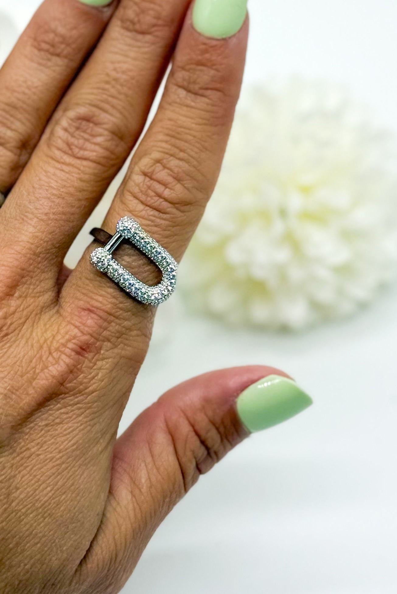 Lucky Horseshoe Ring-310 Jewelry-Joseph Anthony NY, Inc-Heathered Boho Boutique, Women's Fashion and Accessories in Palmetto, FL