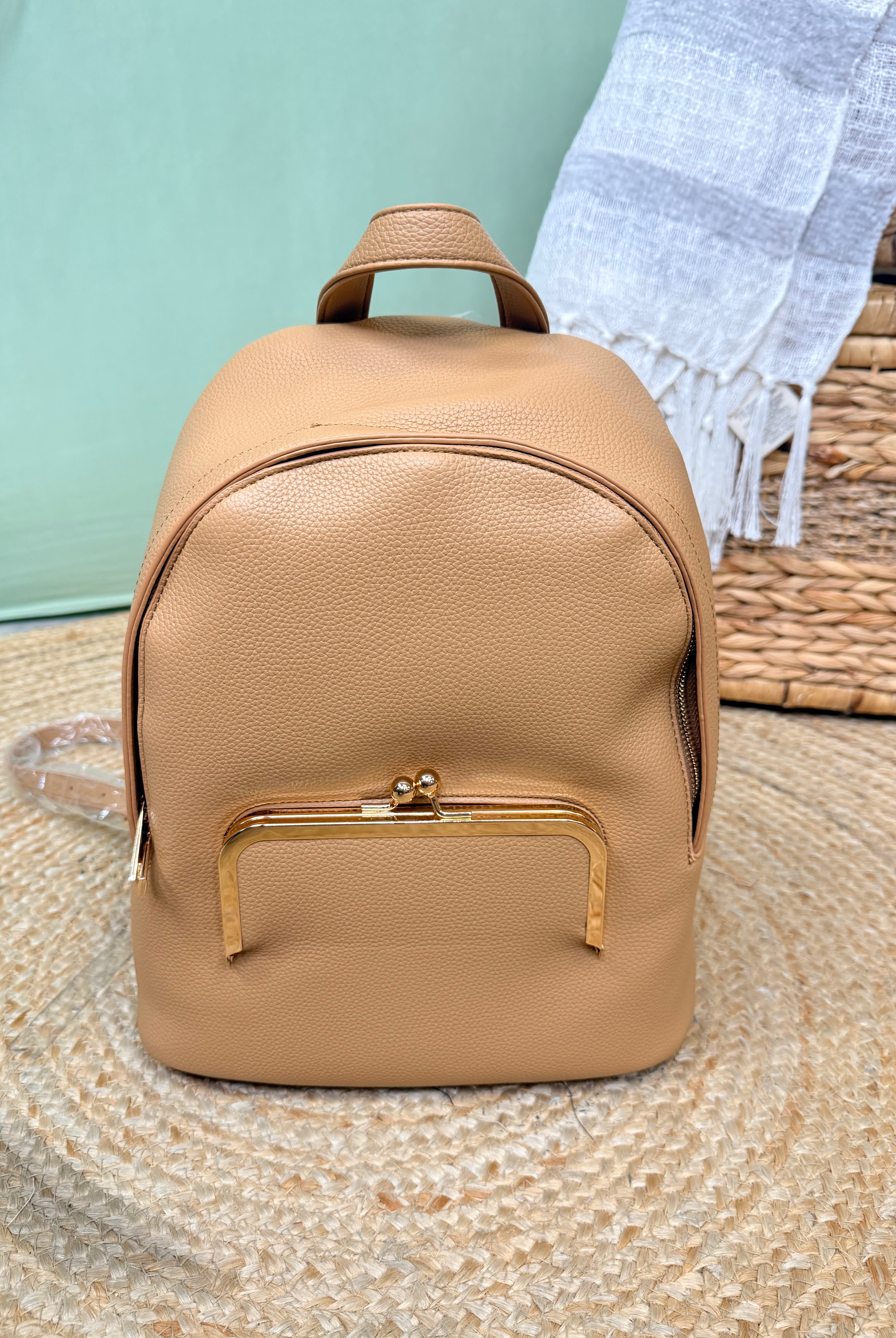 Uptown Backpack-320 BAGS-TOPS HANDBAGS-Heathered Boho Boutique, Women's Fashion and Accessories in Palmetto, FL