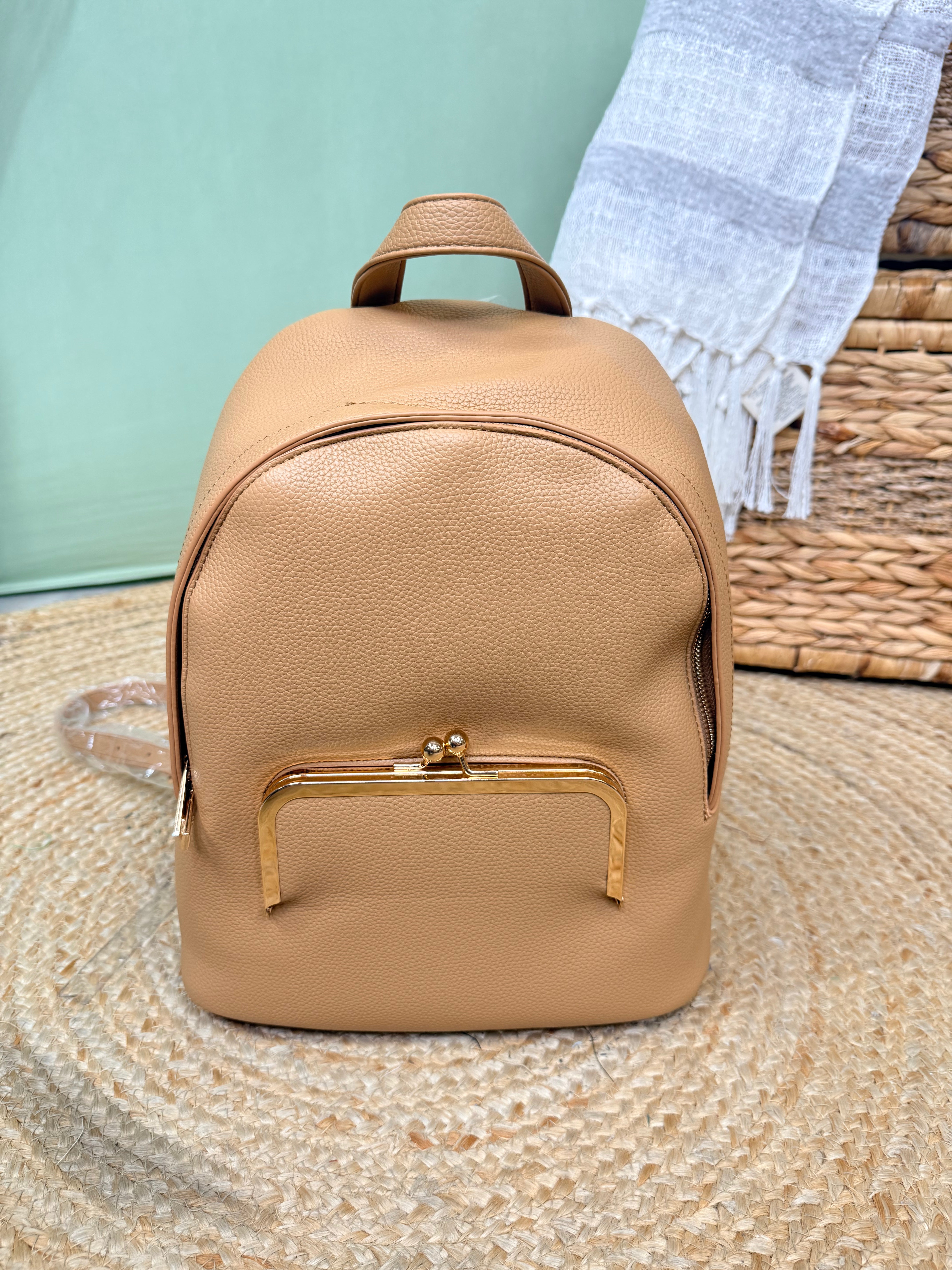 Uptown Backpack-320 BAGS-TOPS HANDBAGS-Heathered Boho Boutique, Women's Fashion and Accessories in Palmetto, FL