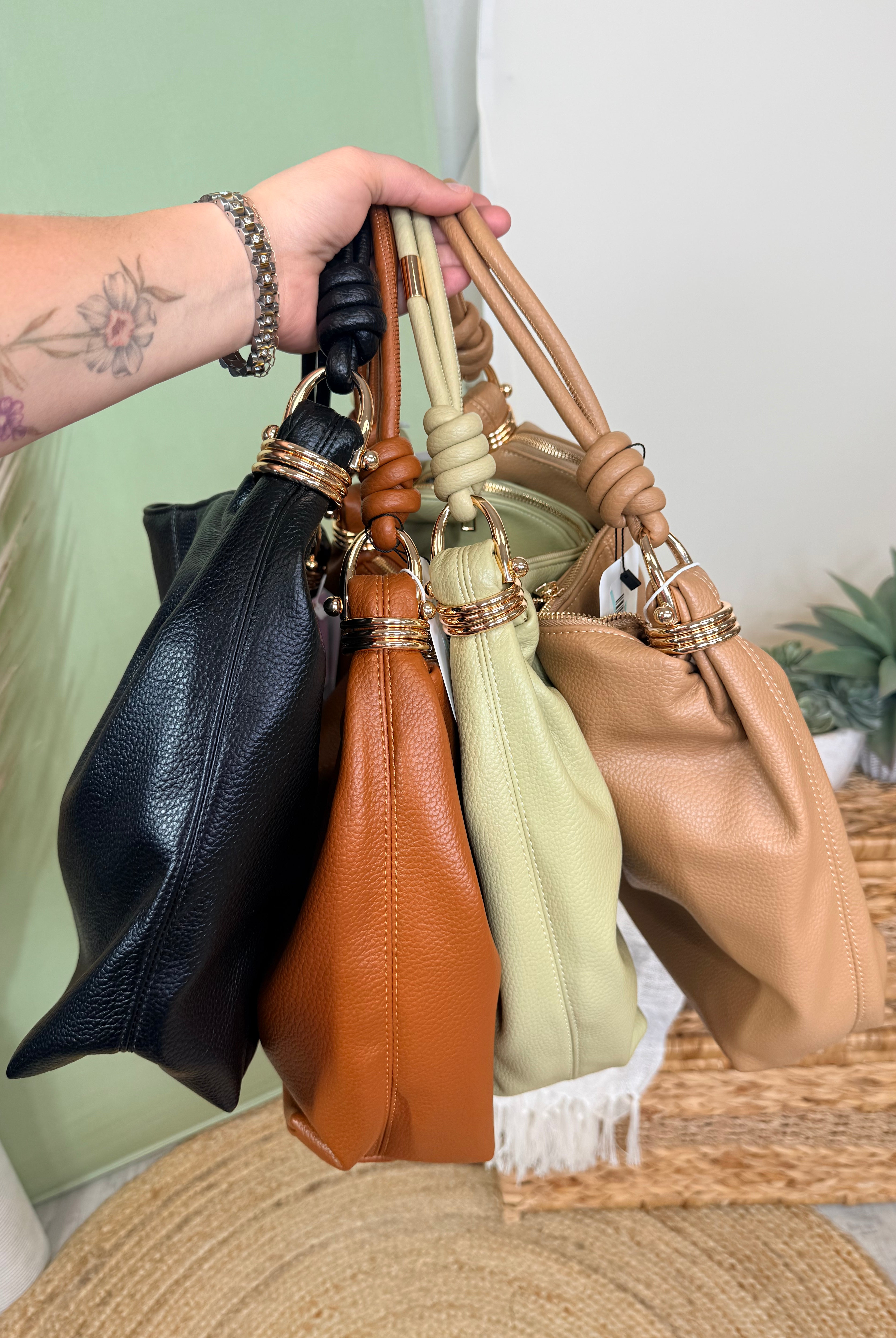 Downtown Darling Bag-320 BAGS-TOPS HANDBAGS-Heathered Boho Boutique, Women's Fashion and Accessories in Palmetto, FL