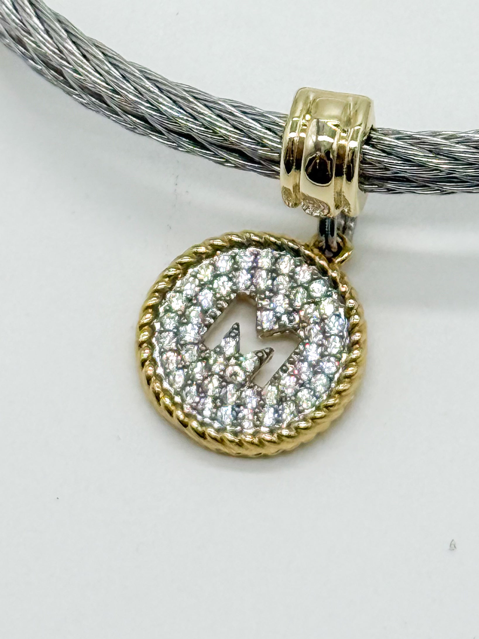 Initial Wire Bracelet-310 Jewelry-Millenx Accessories, LLC.-Heathered Boho Boutique, Women's Fashion and Accessories in Palmetto, FL