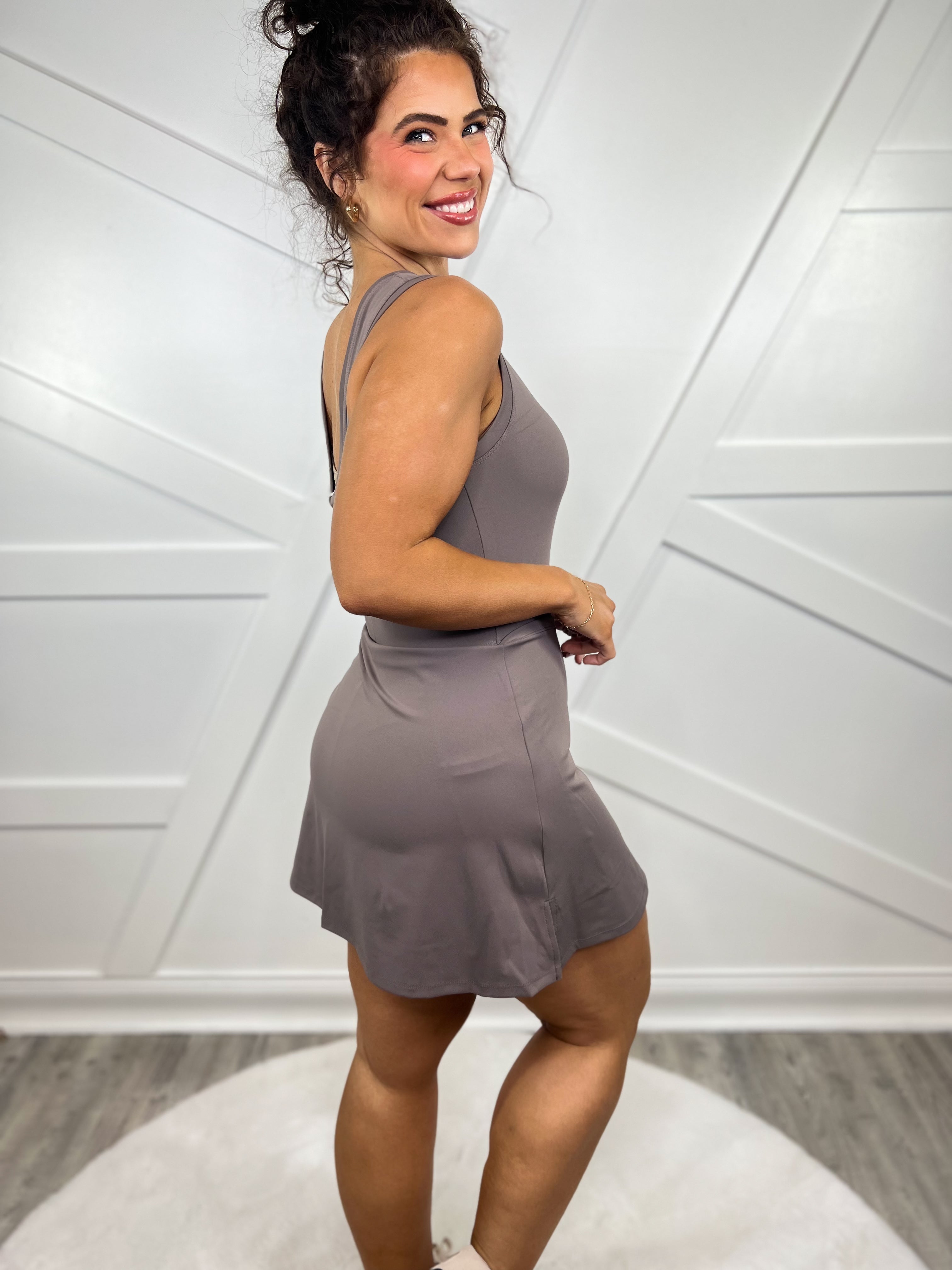 Restock: Diva Body Dress-230 DRESSES/JUMPSUITS/ROMPERS-Bodyline-Heathered Boho Boutique, Women's Fashion and Accessories in Palmetto, FL