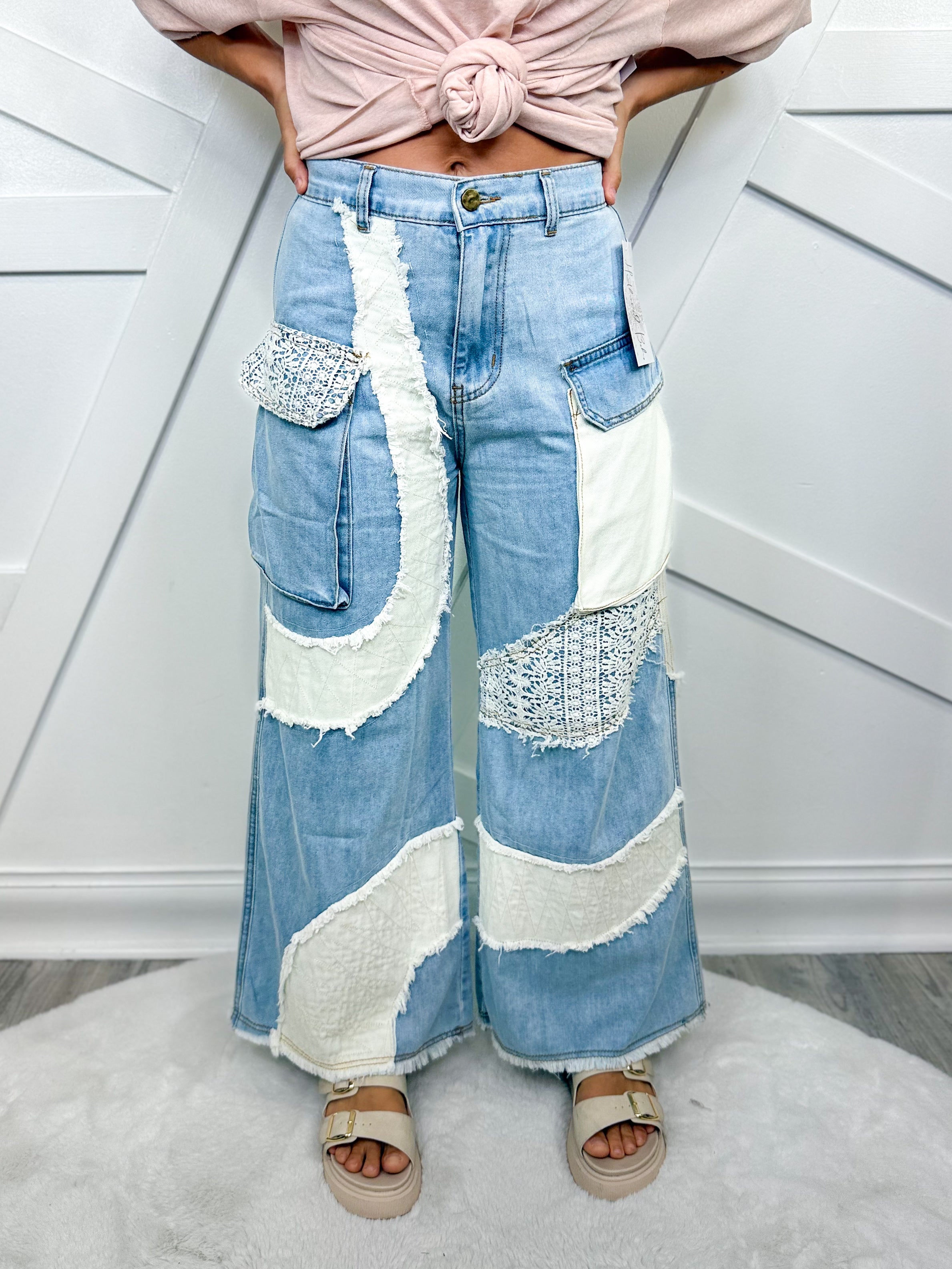 Meet Cute Pants-190 Jeans-Pol-Heathered Boho Boutique, Women's Fashion and Accessories in Palmetto, FL