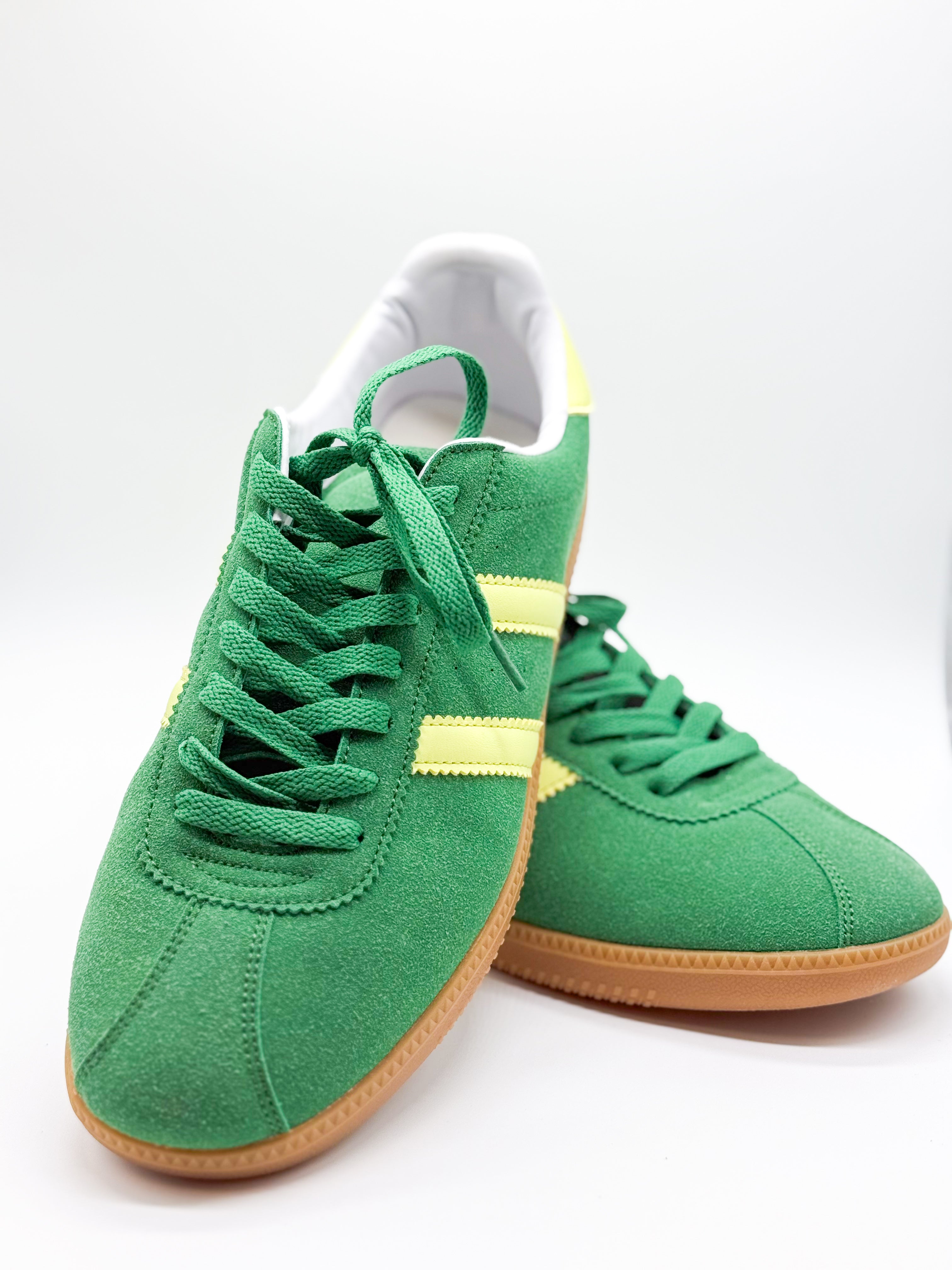 Mackay Sneakers - Green-350 SHOES-Lemonade Shoes-Heathered Boho Boutique, Women's Fashion and Accessories in Palmetto, FL