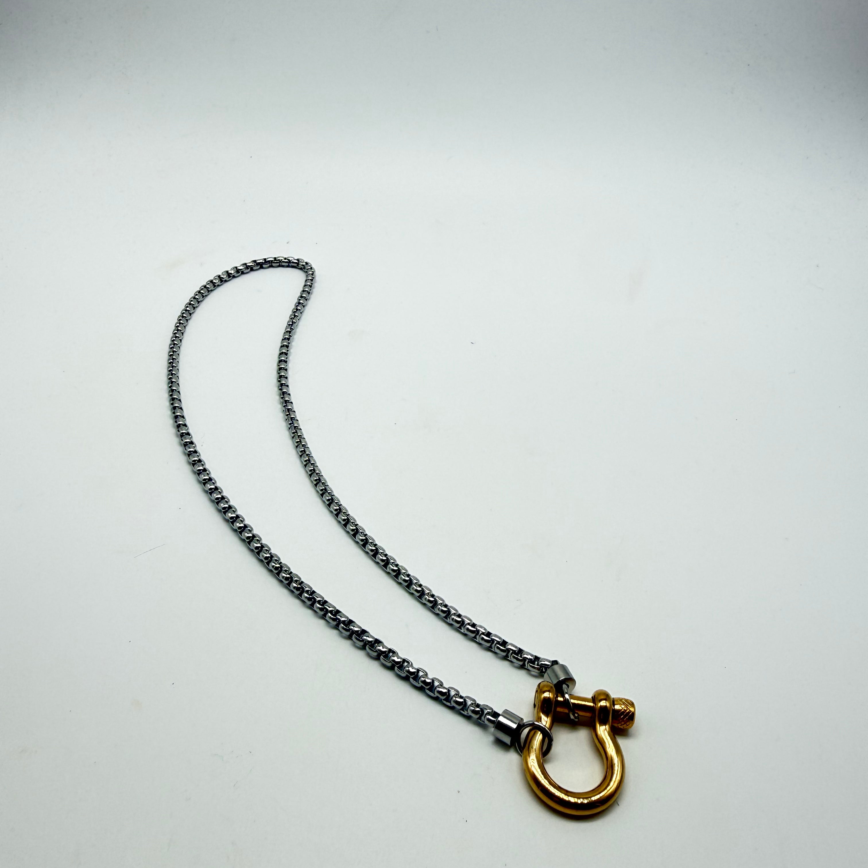 RESTOCK: Waterproof Horseshoe Necklace-310 Jewelry-NIHAO JEWELRY-Heathered Boho Boutique, Women's Fashion and Accessories in Palmetto, FL