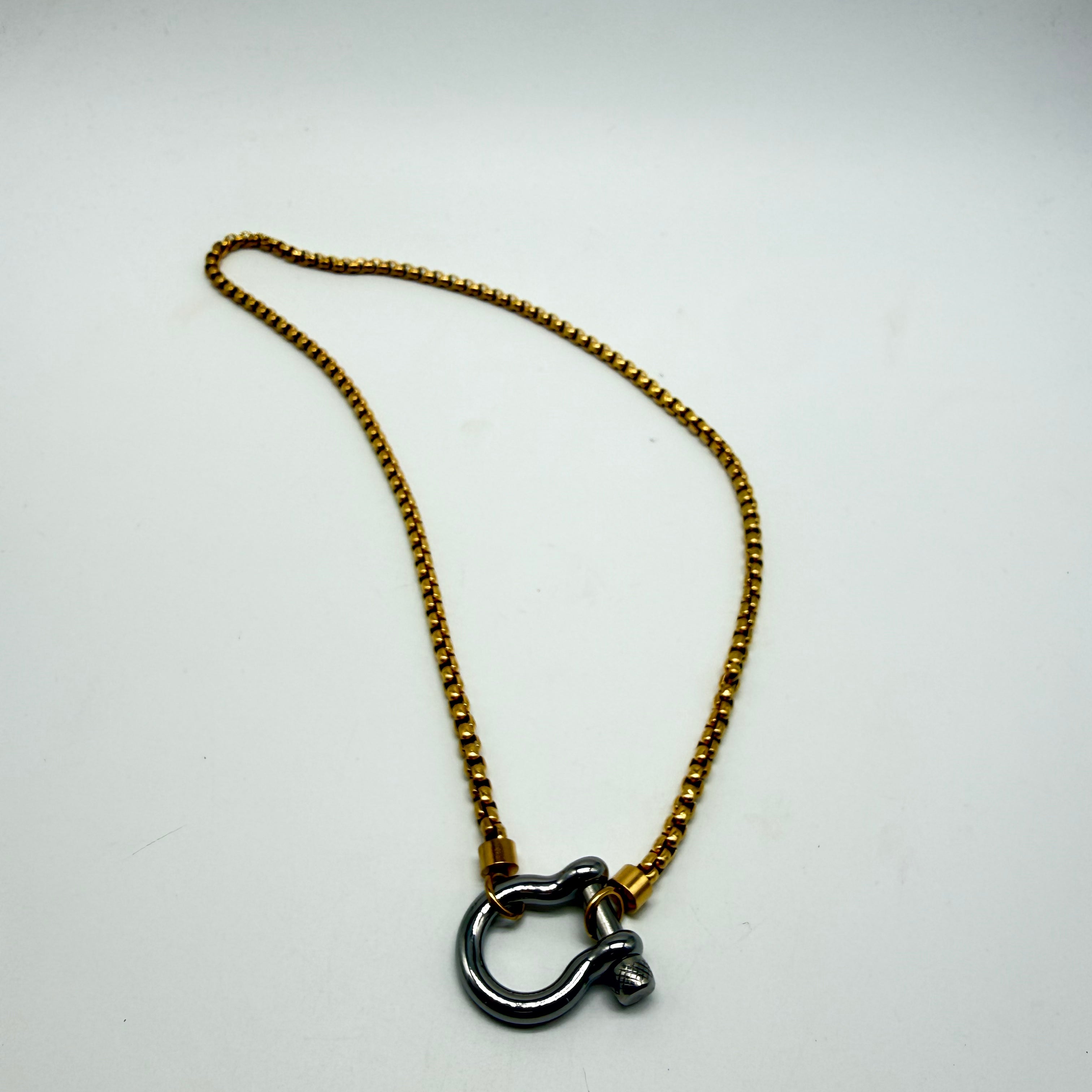 RESTOCK: Waterproof Horseshoe Necklace-310 Jewelry-NIHAO JEWELRY-Heathered Boho Boutique, Women's Fashion and Accessories in Palmetto, FL