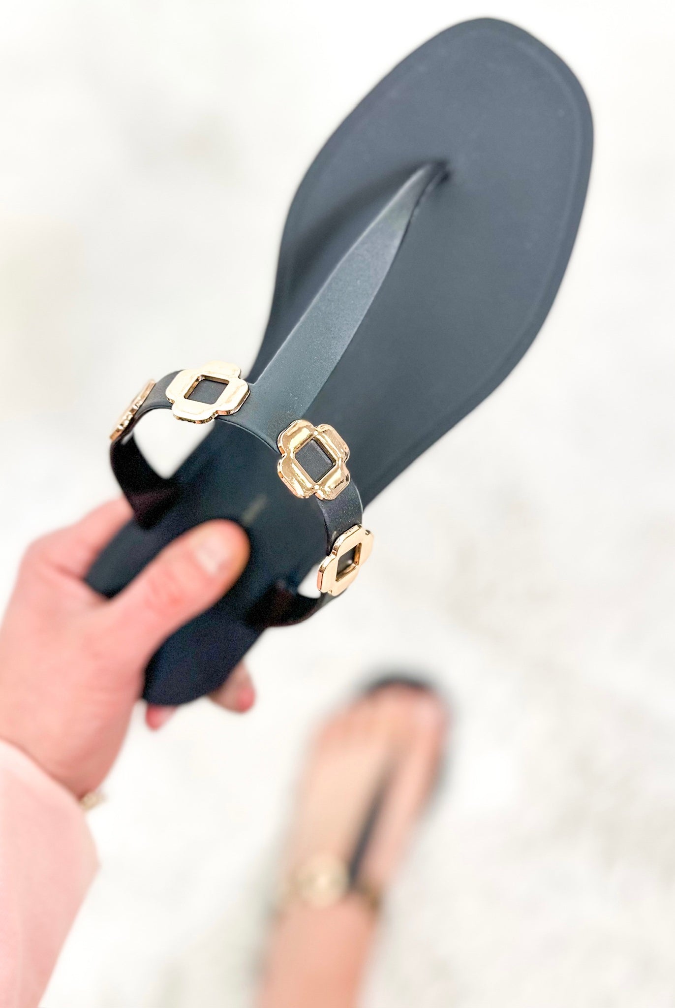 Lovely Lady Sandals - Black-350 Shoes-Legend Footwear-Heathered Boho Boutique, Women's Fashion and Accessories in Palmetto, FL