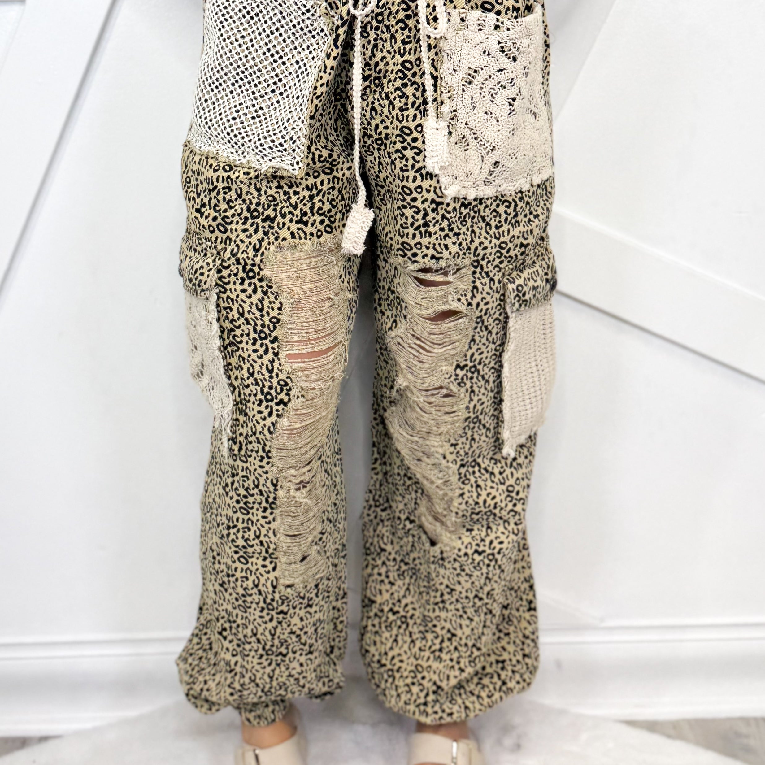 A Million Little Things Joggers - Sand Leopard-150 PANTS-Pol-Heathered Boho Boutique, Women's Fashion and Accessories in Palmetto, FL