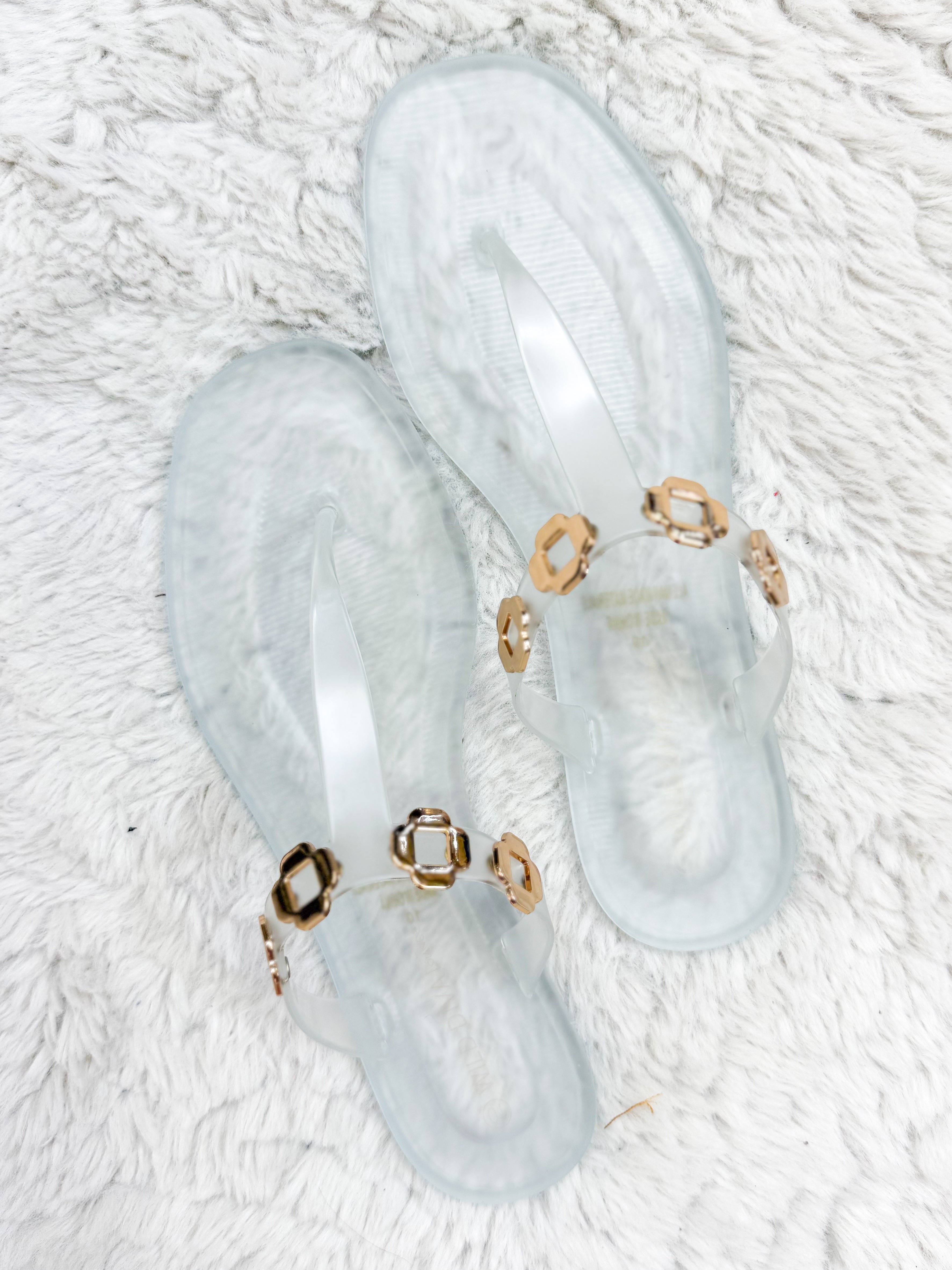 Lovely Lady Sandals - Clear-350 Shoes-Legend Footwear-Heathered Boho Boutique, Women's Fashion and Accessories in Palmetto, FL