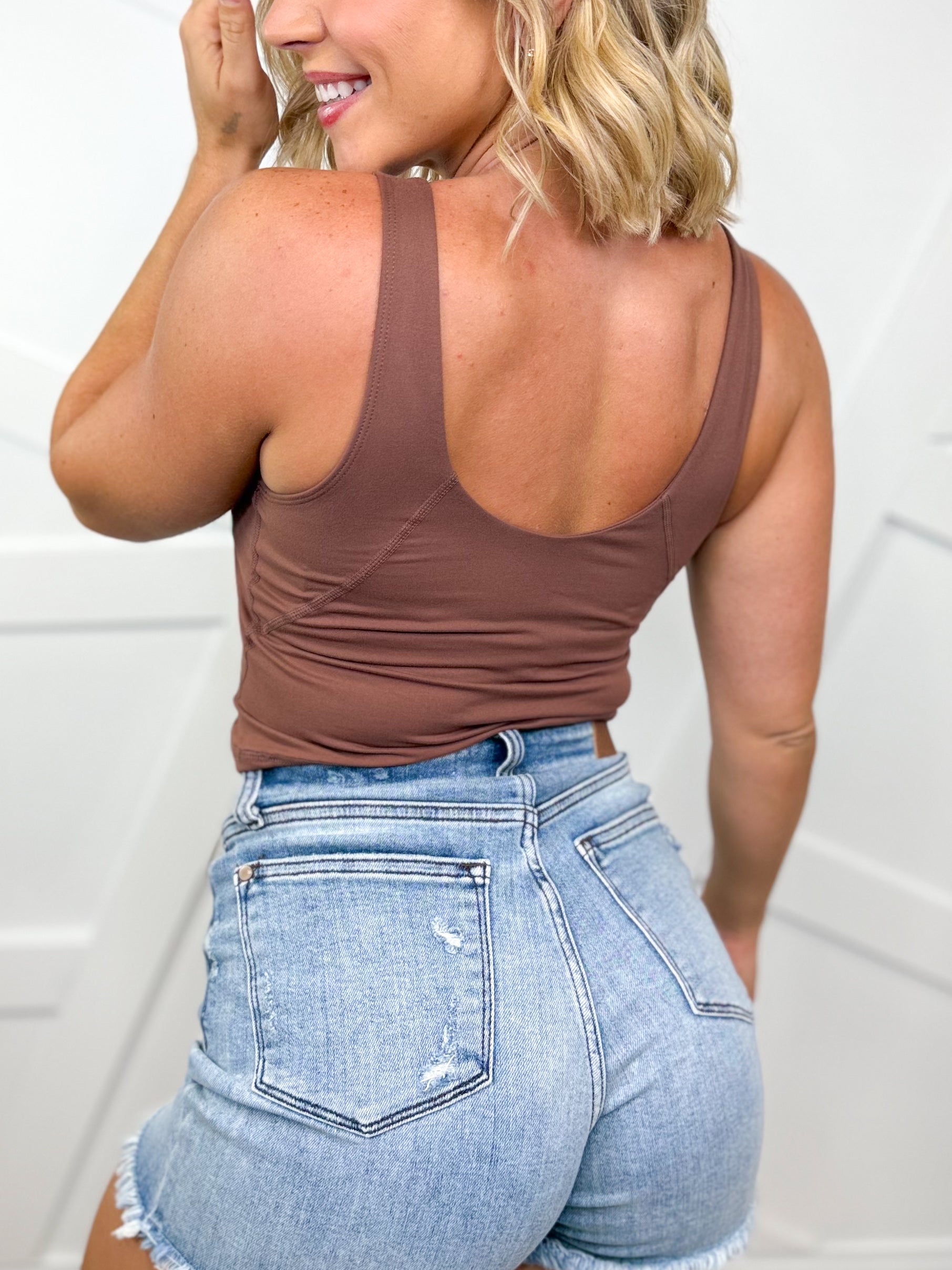 Restock: Capable Of Anything Brami Workout Top-100 Tank/Crop Tops-Rae Mode-Heathered Boho Boutique, Women's Fashion and Accessories in Palmetto, FL