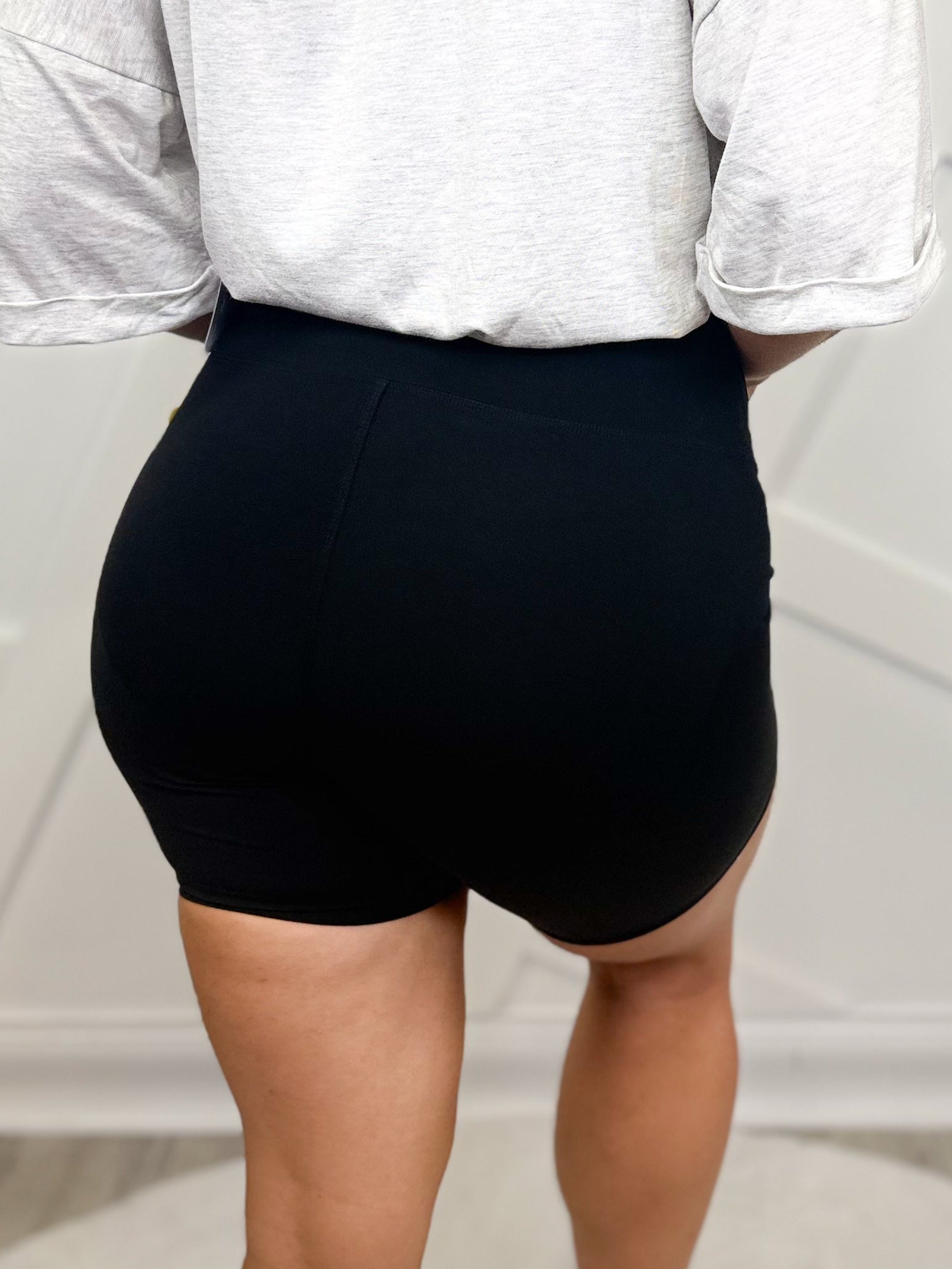 Pop and Lock Bike Short-240 ACTIVEWEAR/SETS-BODYLINE-Heathered Boho Boutique, Women's Fashion and Accessories in Palmetto, FL