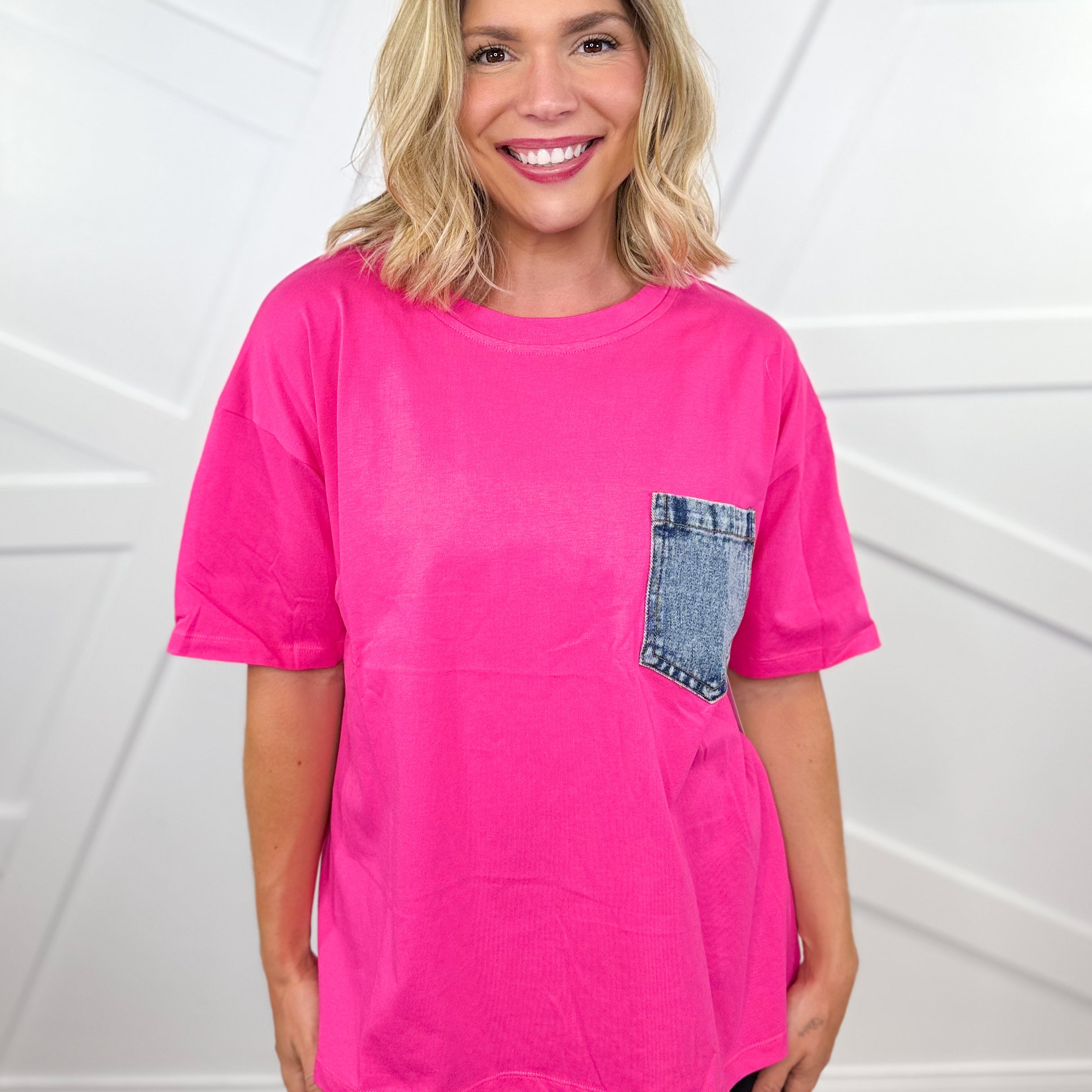 RESTOCK: Little Moments Top-110 SHORT SLEEVE TOP-SEW IN LOVE-Heathered Boho Boutique, Women's Fashion and Accessories in Palmetto, FL