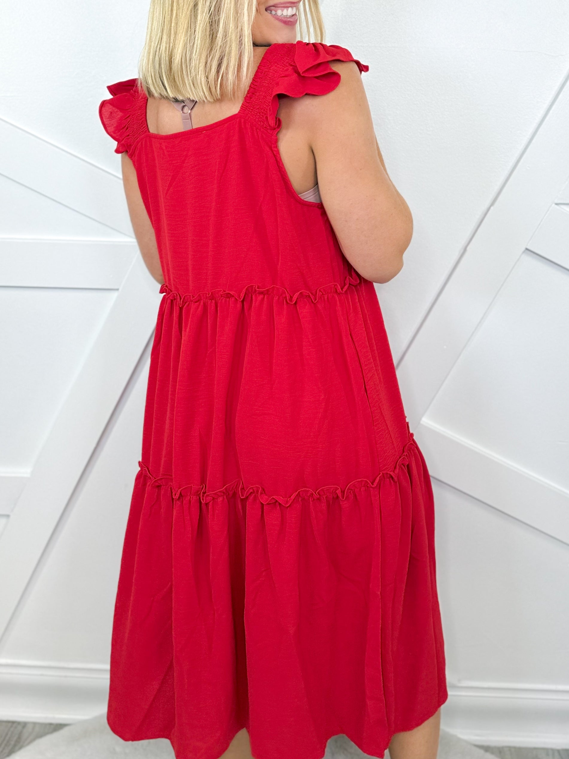 Ever So Charming Dress-230 Dresses/Jumpsuits/Rompers-HAPTICS-Heathered Boho Boutique, Women's Fashion and Accessories in Palmetto, FL