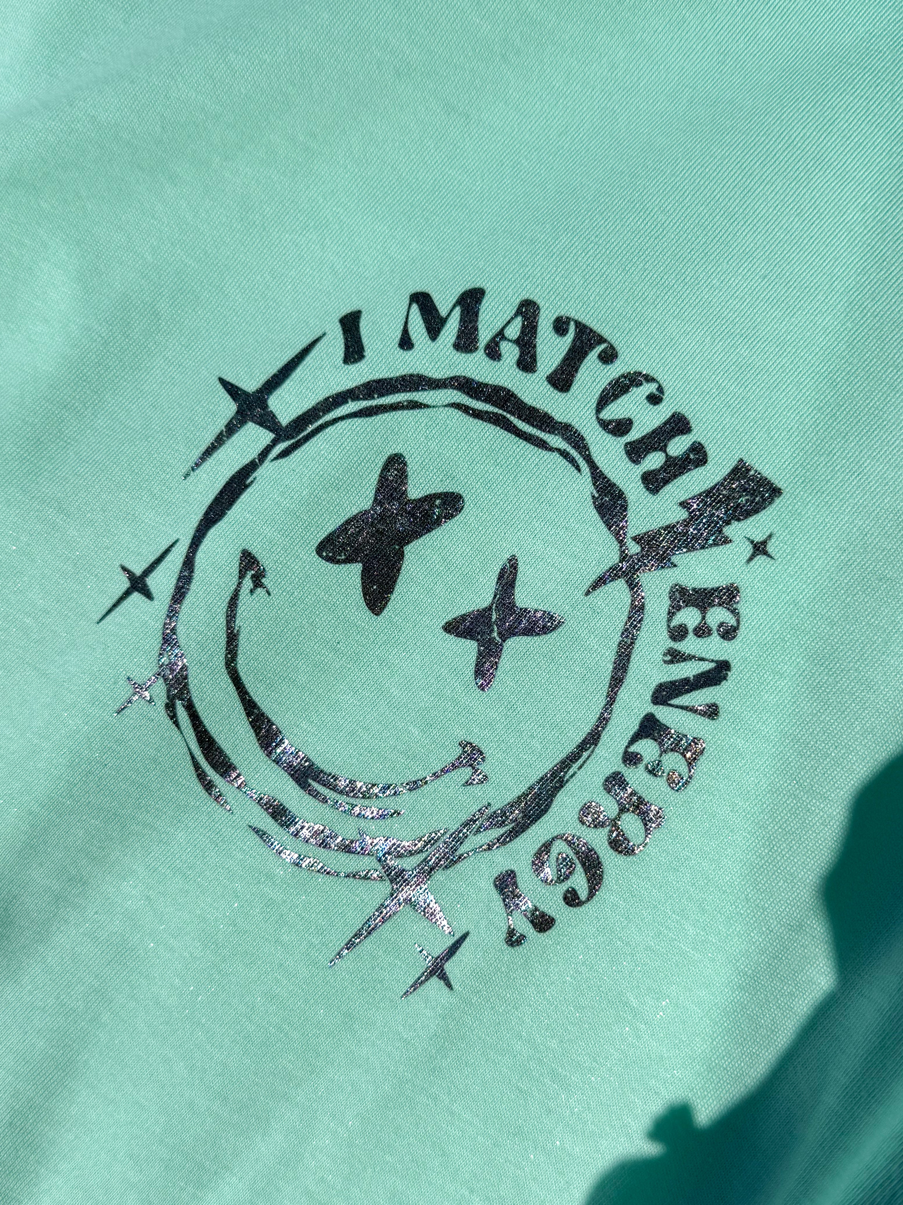 Foil Match Energy Graphic Tee-130 Graphic Tees-Heathered Boho-Heathered Boho Boutique, Women's Fashion and Accessories in Palmetto, FL