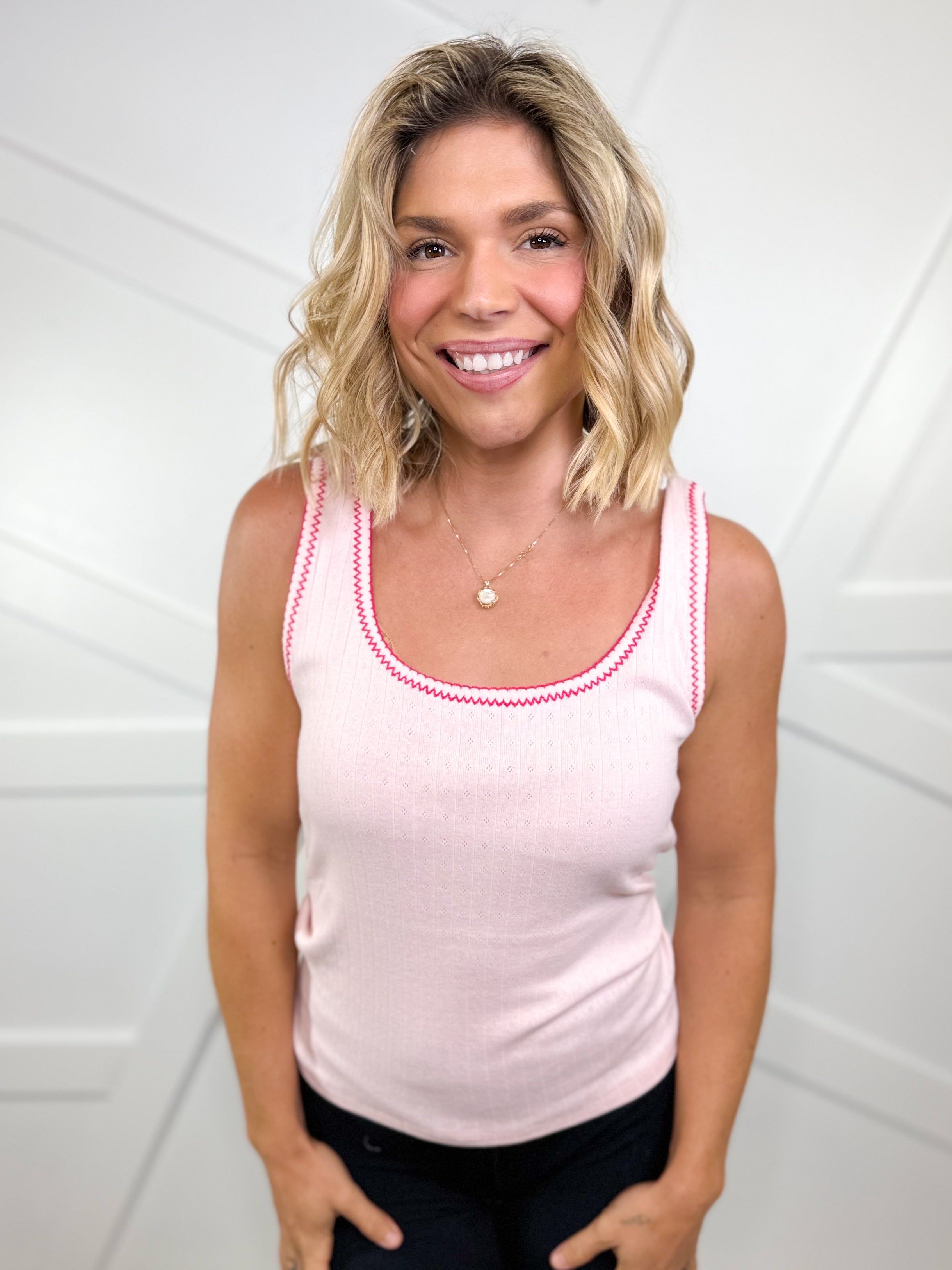 Simple Things Tank Top-100 TANK/CROP TOPS-White Birch-Heathered Boho Boutique, Women's Fashion and Accessories in Palmetto, FL