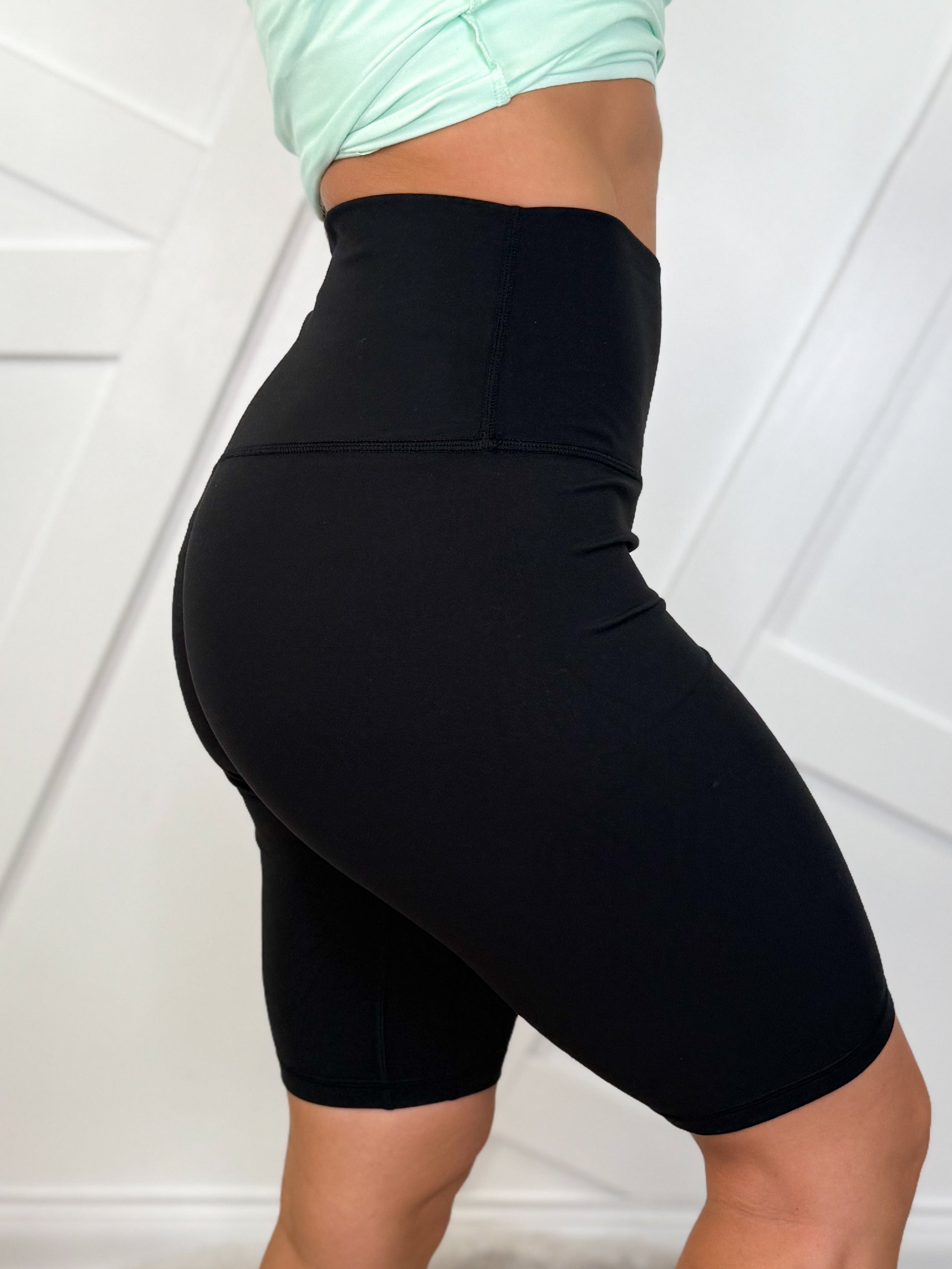 Power Lift Biker Shorts-240 Activewear/Sets-YELETE-Heathered Boho Boutique, Women's Fashion and Accessories in Palmetto, FL