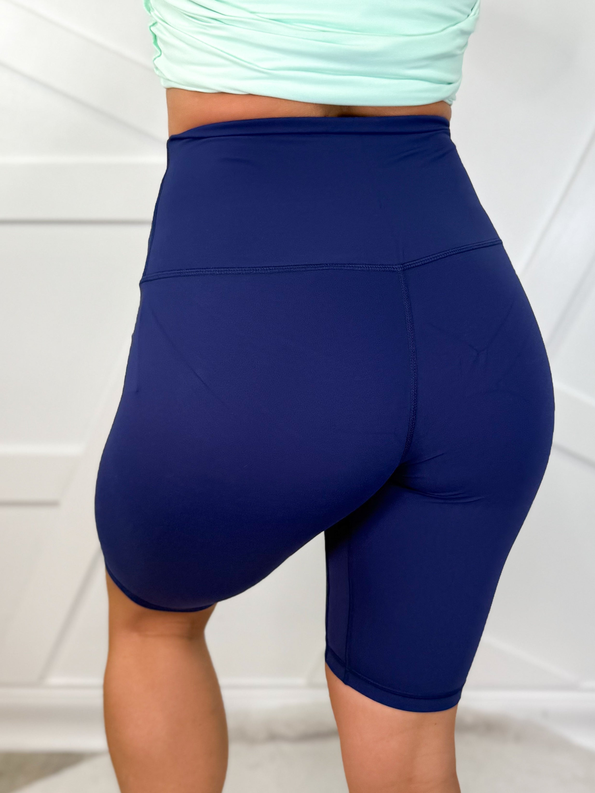 Power Lift Biker Shorts-240 Activewear/Sets-YELETE-Heathered Boho Boutique, Women's Fashion and Accessories in Palmetto, FL