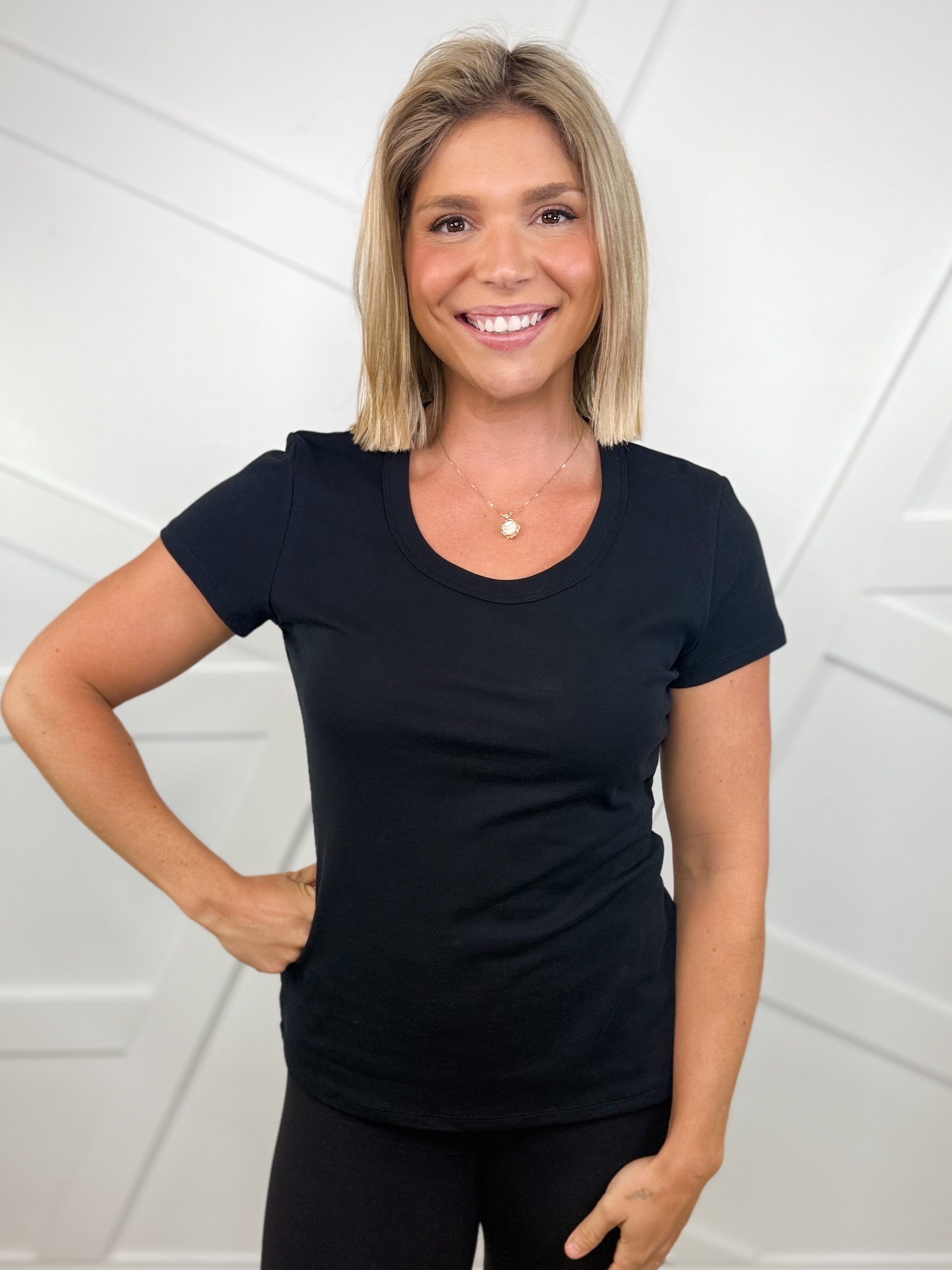 Restock: Daily Affairs Top-110 SHORT SLEEVE TOP-YELETE-Heathered Boho Boutique, Women's Fashion and Accessories in Palmetto, FL