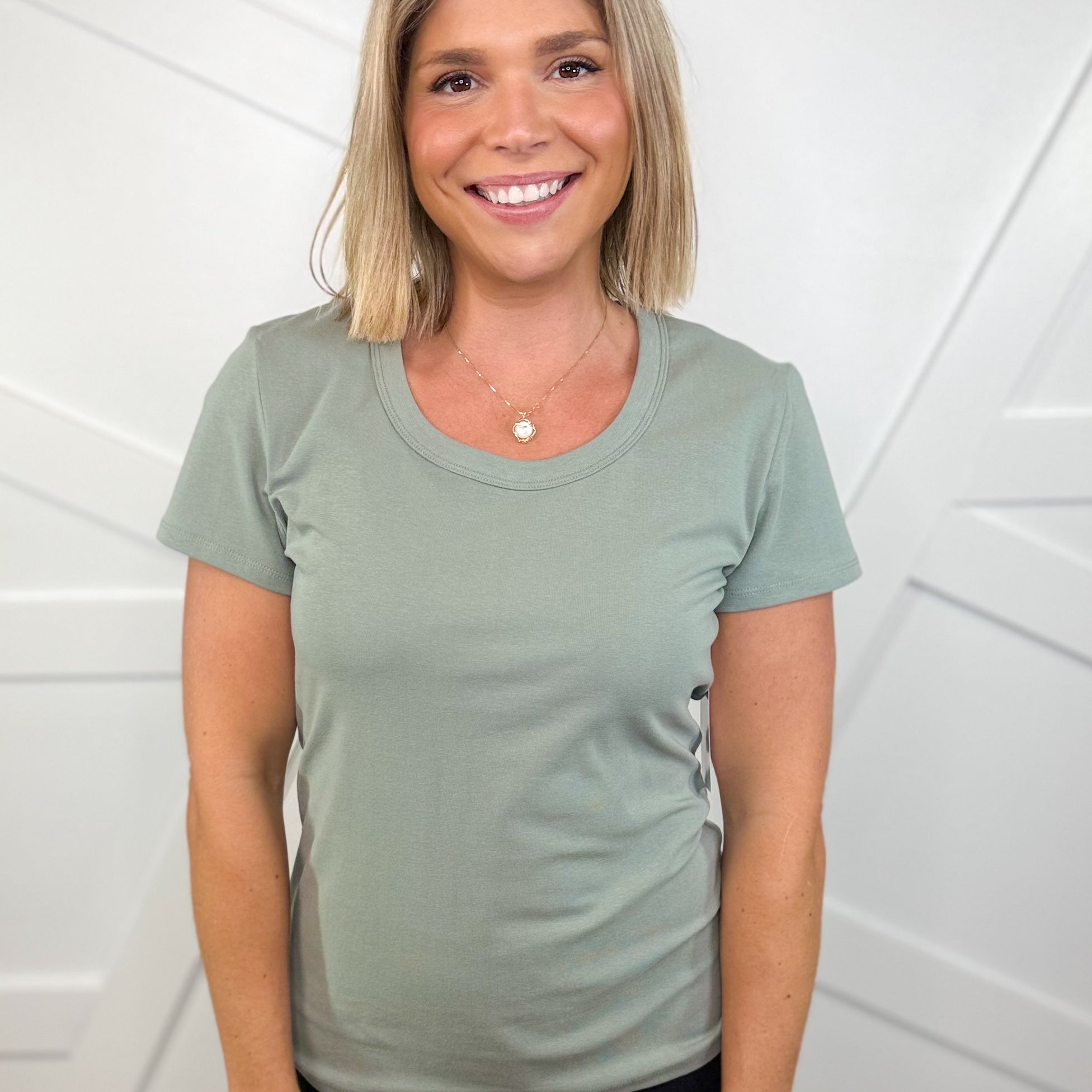 Restock: Daily Affairs Top-110 SHORT SLEEVE TOP-YELETE-Heathered Boho Boutique, Women's Fashion and Accessories in Palmetto, FL