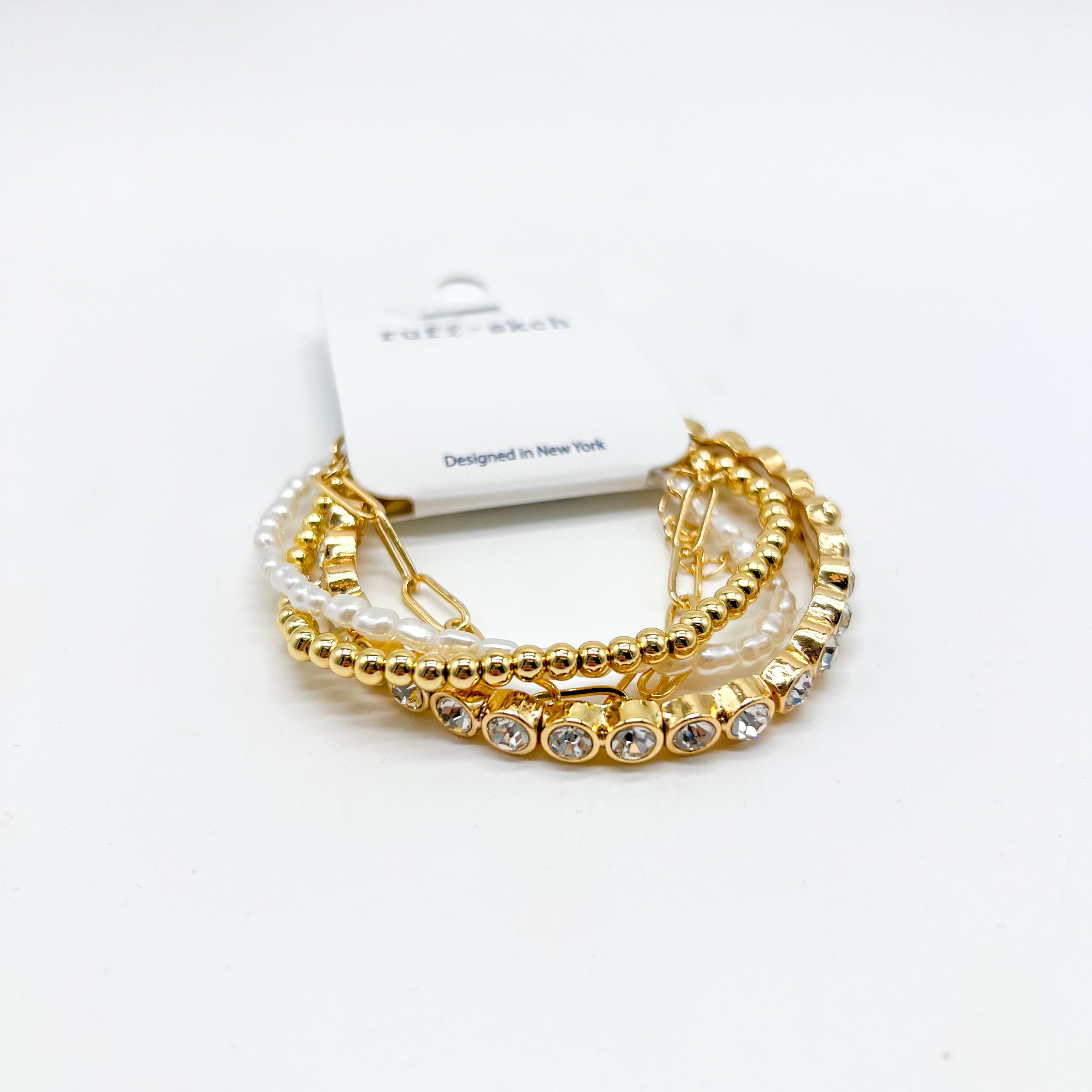 Take Me Anywhere Stretch Bracelet Stack-310 Jewelry-Rough Sketch-Heathered Boho Boutique, Women's Fashion and Accessories in Palmetto, FL