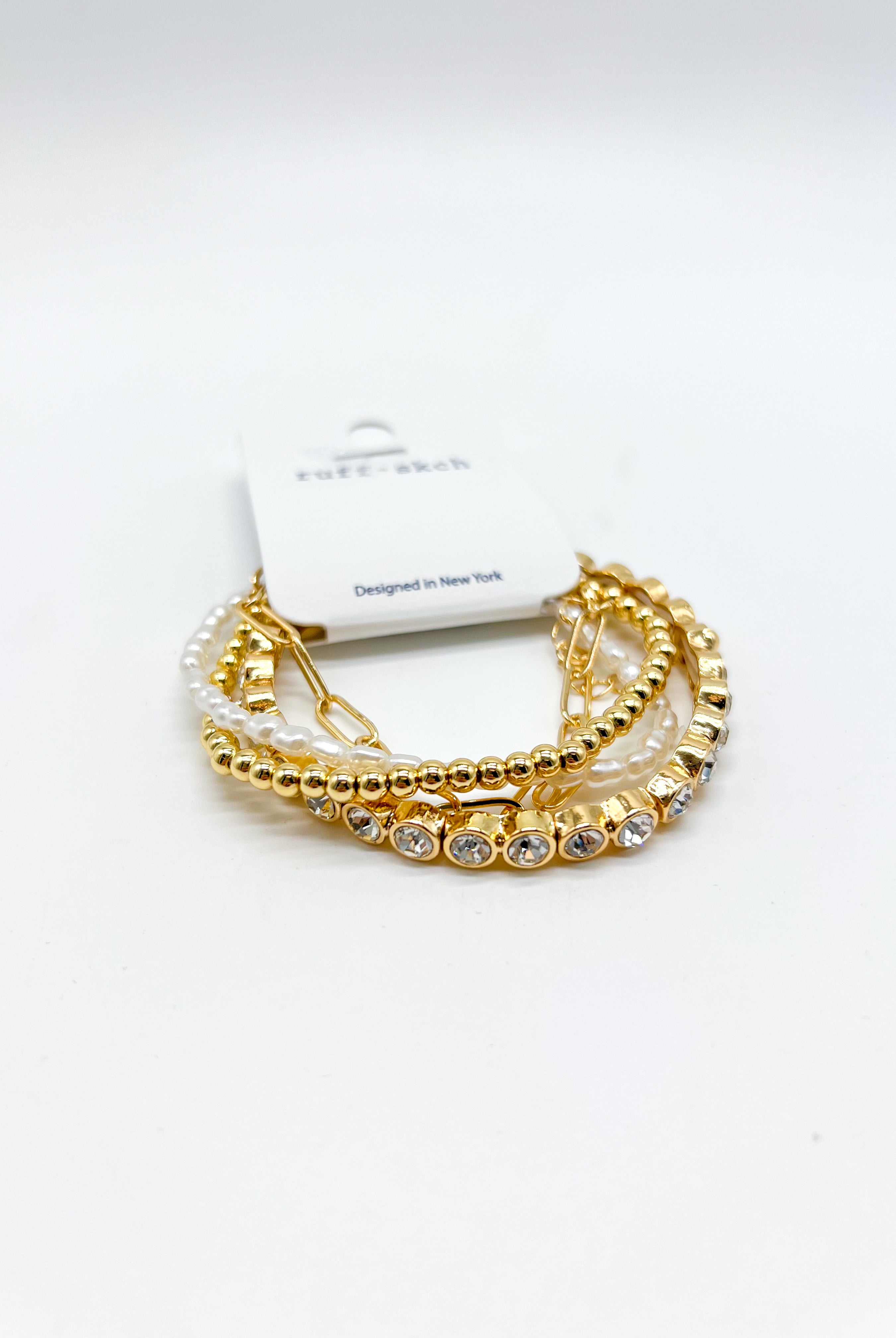 Take Me Anywhere Stretch Bracelet Stack-310 Jewelry-Rough Sketch-Heathered Boho Boutique, Women's Fashion and Accessories in Palmetto, FL