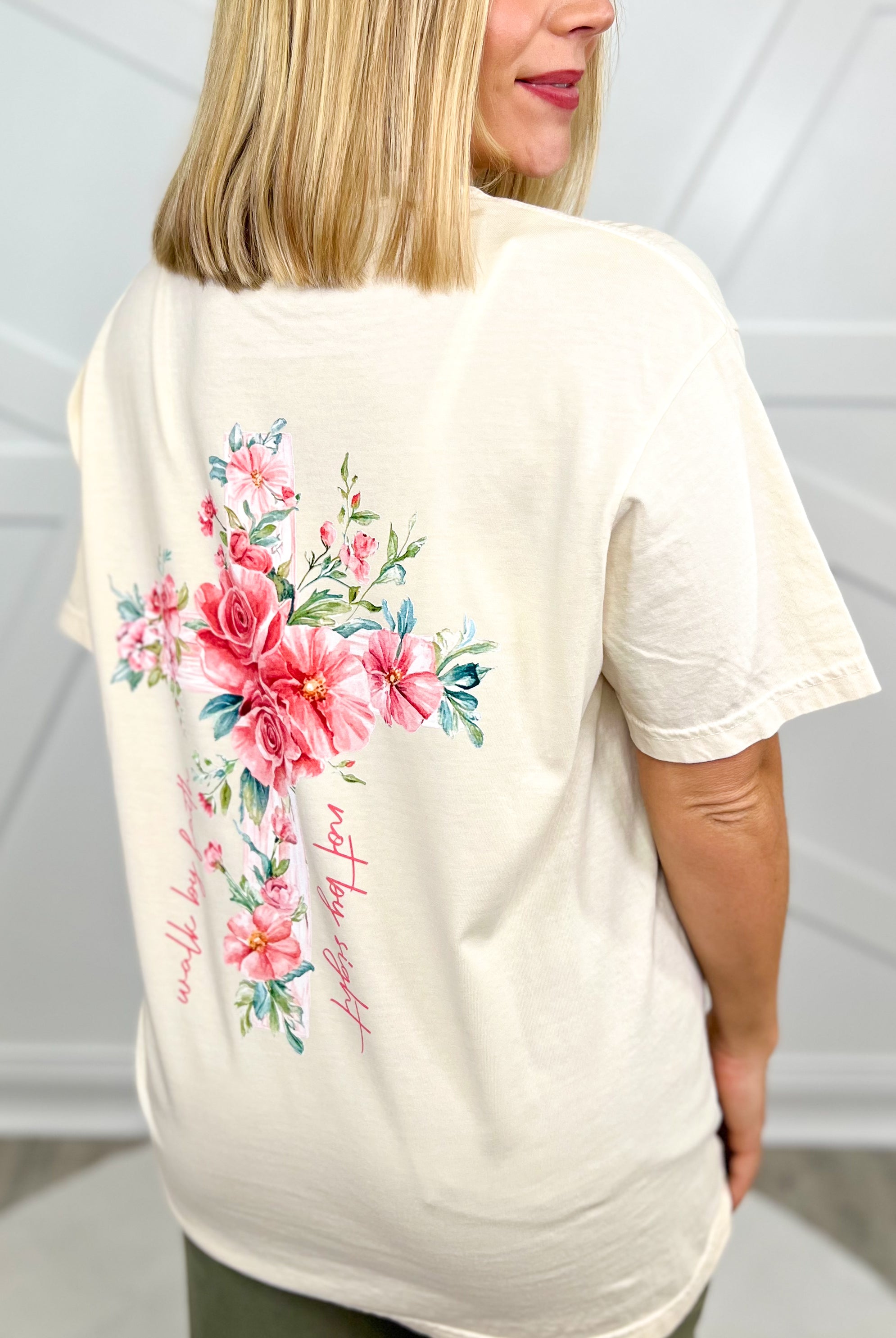 Jesus is the Light Graphic Tee-130 Graphic Tees-Heathered Boho-Heathered Boho Boutique, Women's Fashion and Accessories in Palmetto, FL