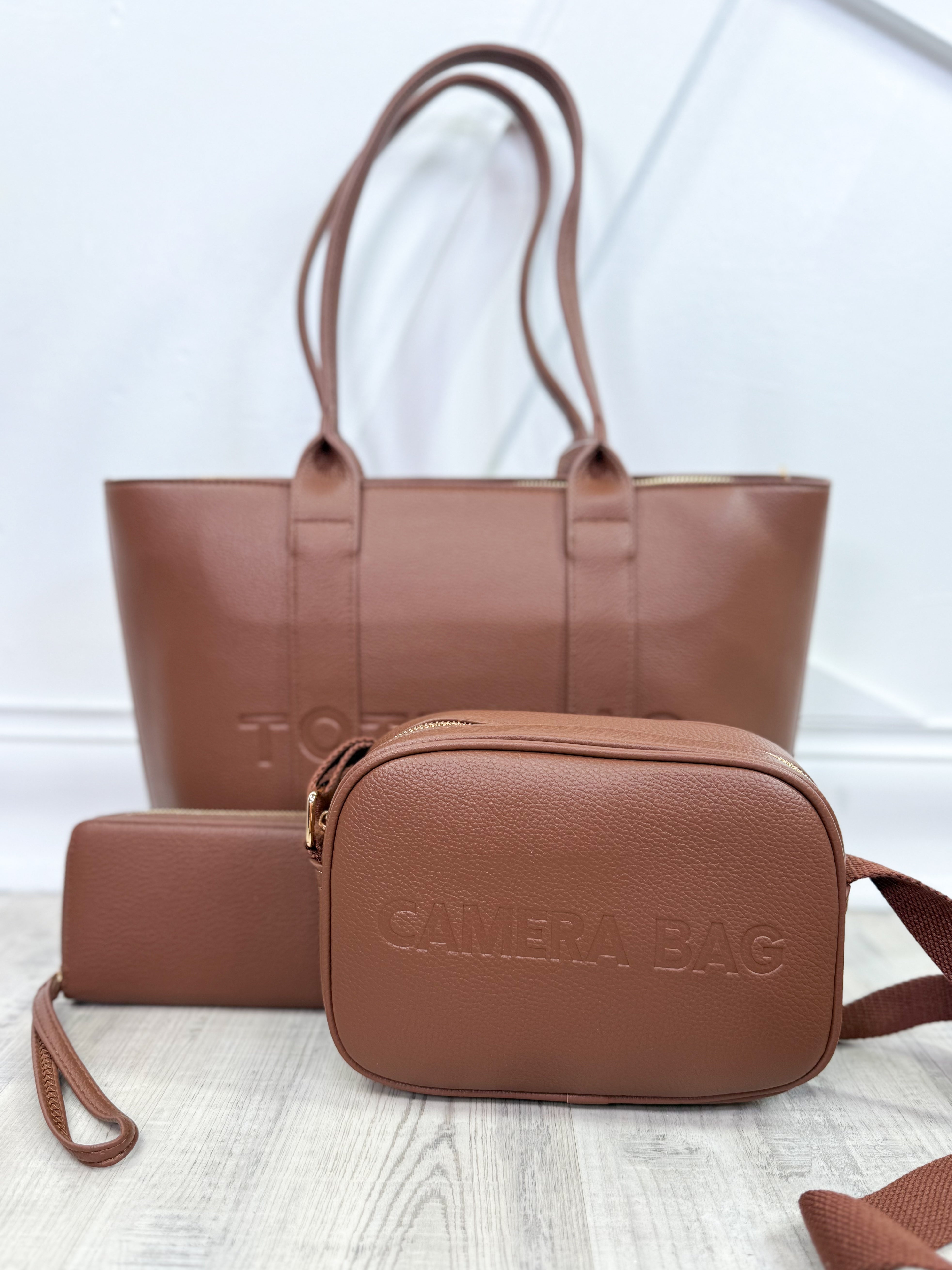 Travel With Me Handbag Set-320 Bags-Tops Handbags-Heathered Boho Boutique, Women's Fashion and Accessories in Palmetto, FL