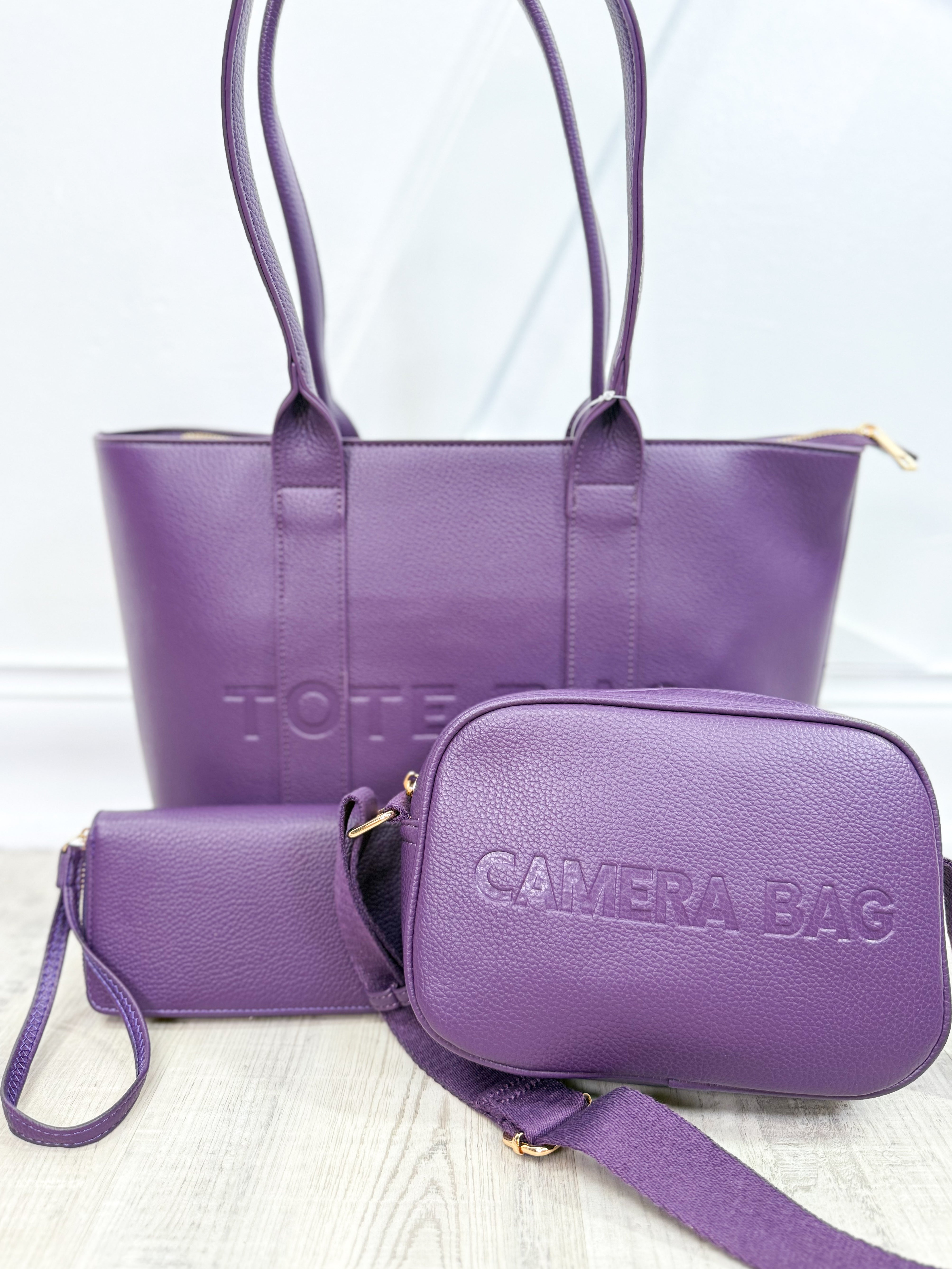 Travel With Me Handbag Set-320 Bags-Tops Handbags-Heathered Boho Boutique, Women's Fashion and Accessories in Palmetto, FL