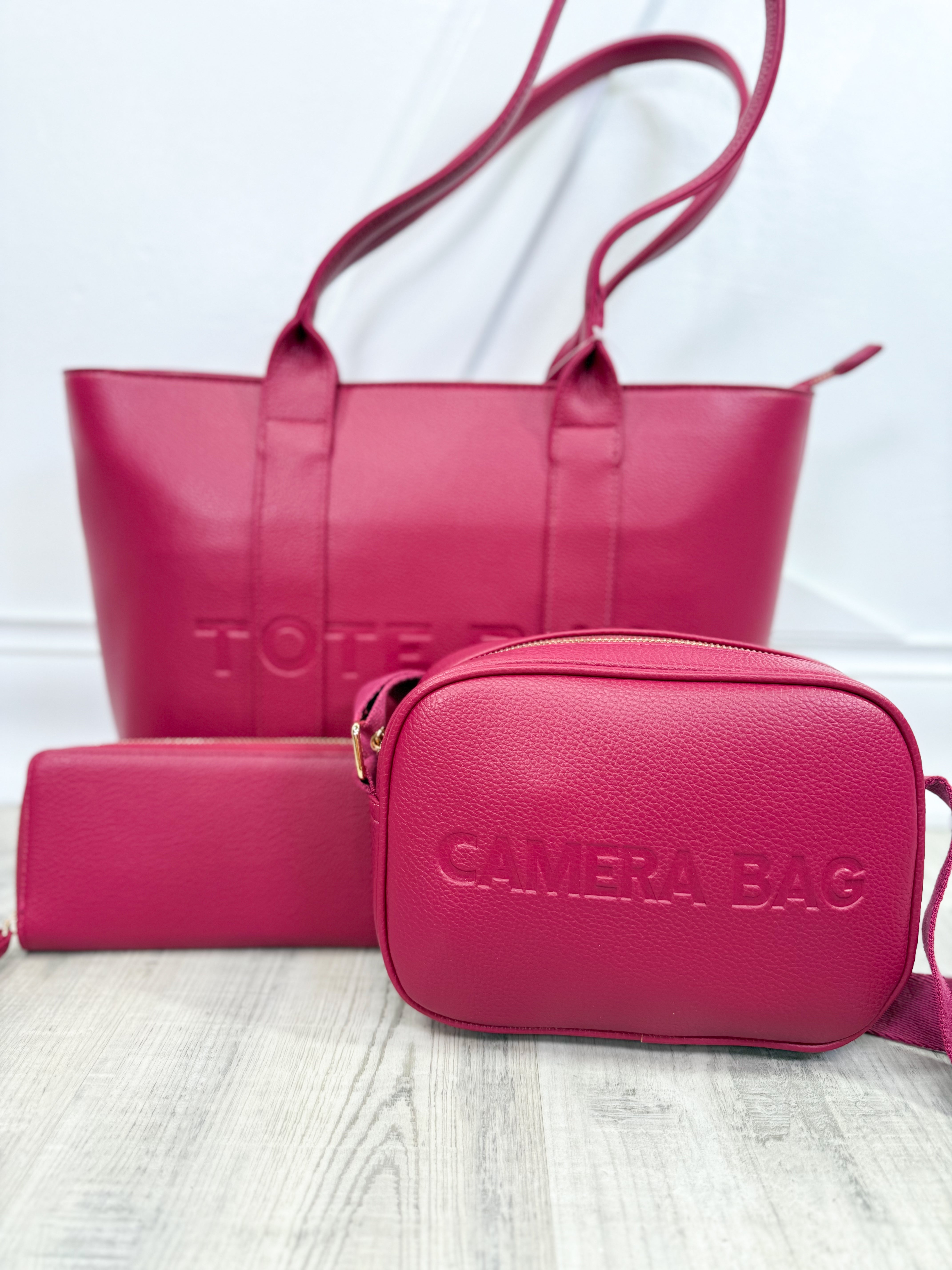 Travel With Me Handbag Set-320 Bags-Tops Handbags-Heathered Boho Boutique, Women's Fashion and Accessories in Palmetto, FL