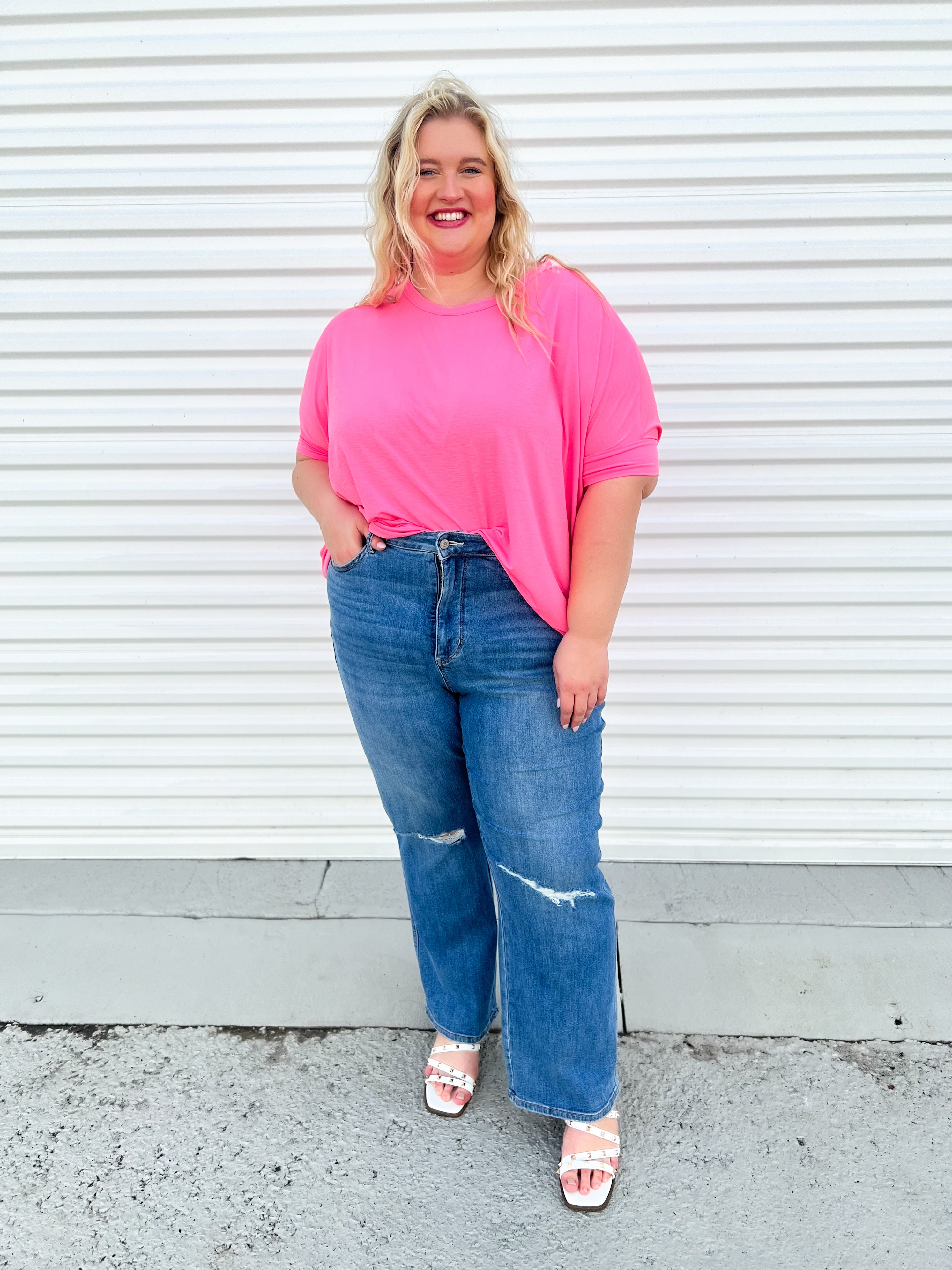 Elevated TUMMY CONTROL Straight Leg by Judy Blue-190 Jeans-Judy Blue-Heathered Boho Boutique, Women's Fashion and Accessories in Palmetto, FL