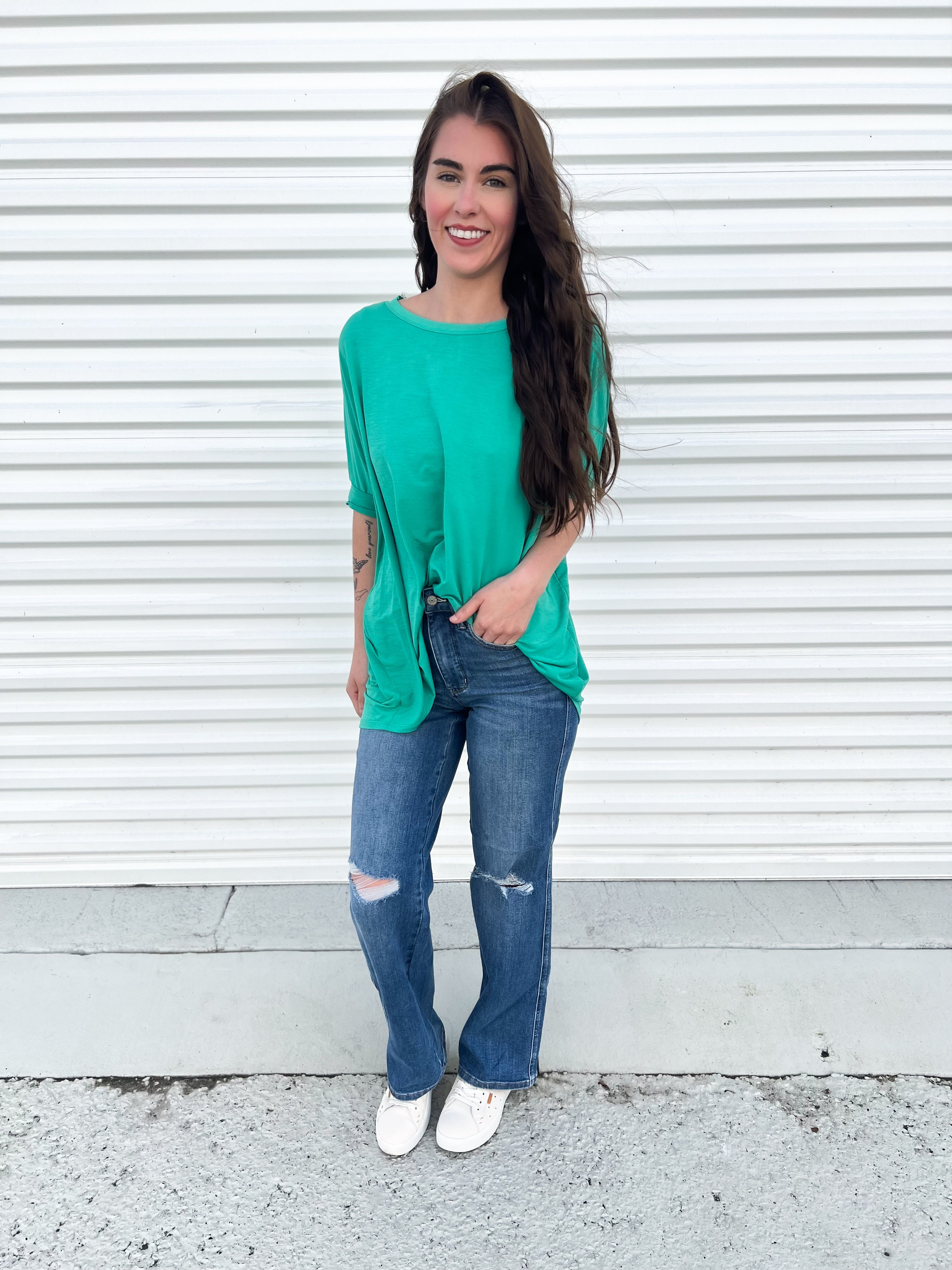 Elevated TUMMY CONTROL Straight Leg by Judy Blue-190 Jeans-Judy Blue-Heathered Boho Boutique, Women's Fashion and Accessories in Palmetto, FL