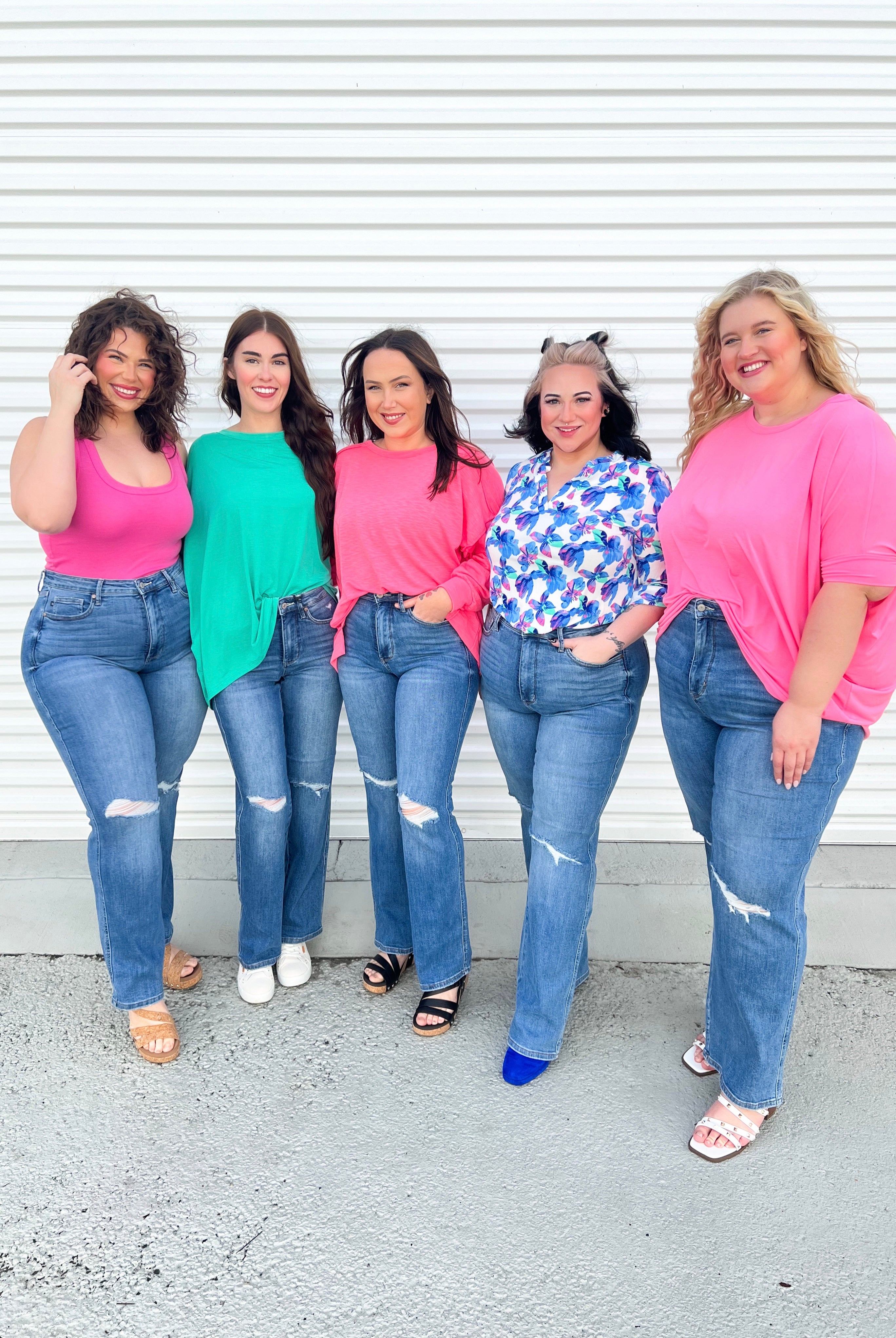 Elevated TUMMY CONTROL Straight Leg by Judy Blue-190 Jeans-Judy Blue-Heathered Boho Boutique, Women's Fashion and Accessories in Palmetto, FL