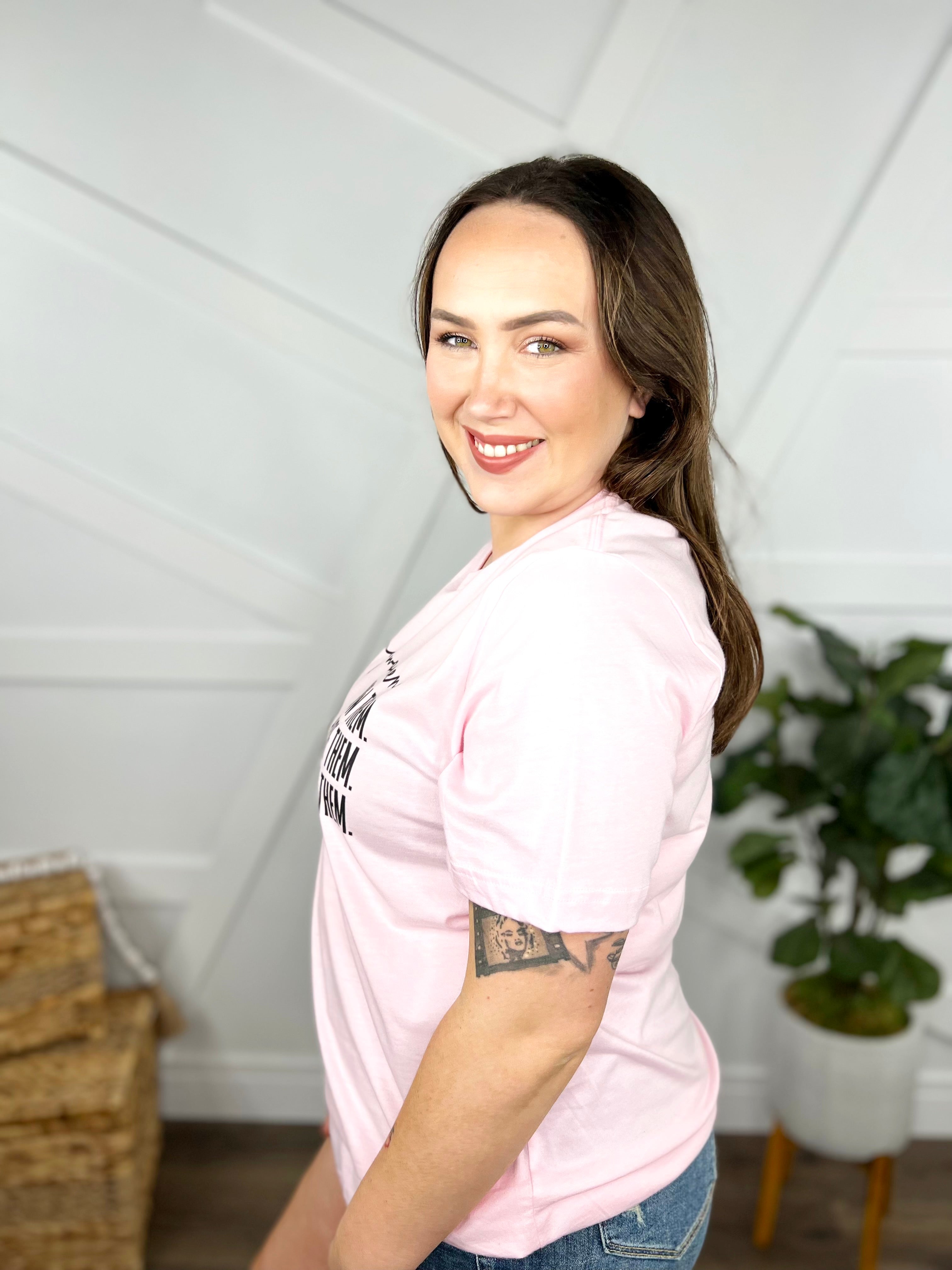 Strong Women Graphic Tee-130 Graphic Tees-Heathered Boho-Heathered Boho Boutique, Women's Fashion and Accessories in Palmetto, FL