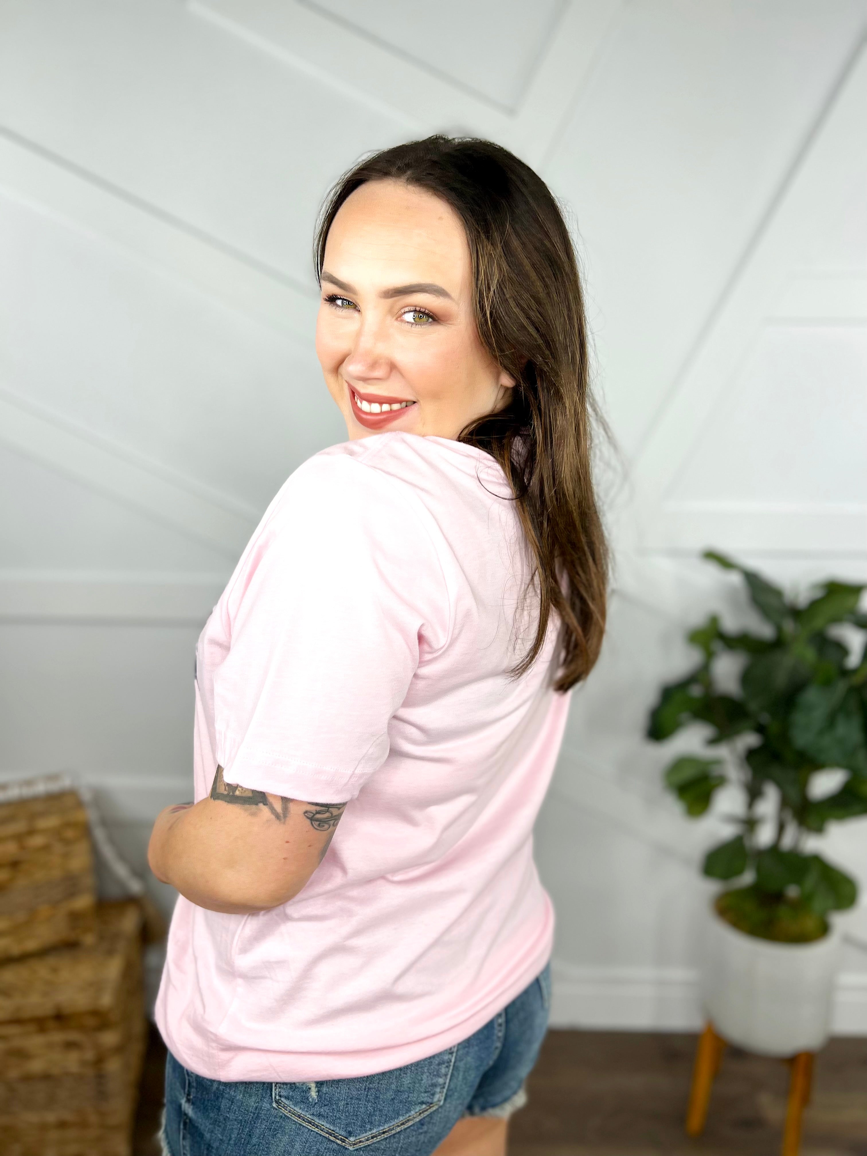 Strong Women Graphic Tee-130 Graphic Tees-Heathered Boho-Heathered Boho Boutique, Women's Fashion and Accessories in Palmetto, FL