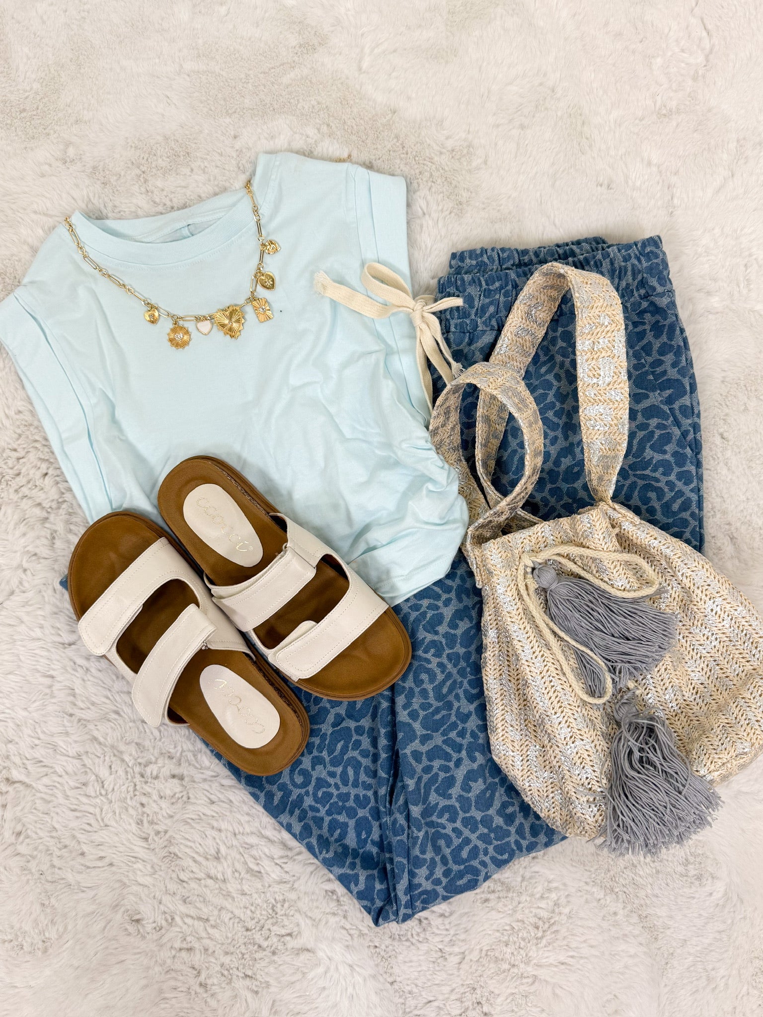 Perfectly Pretty Top-100 Tank/Crop Tops-exist-Heathered Boho Boutique, Women's Fashion and Accessories in Palmetto, FL