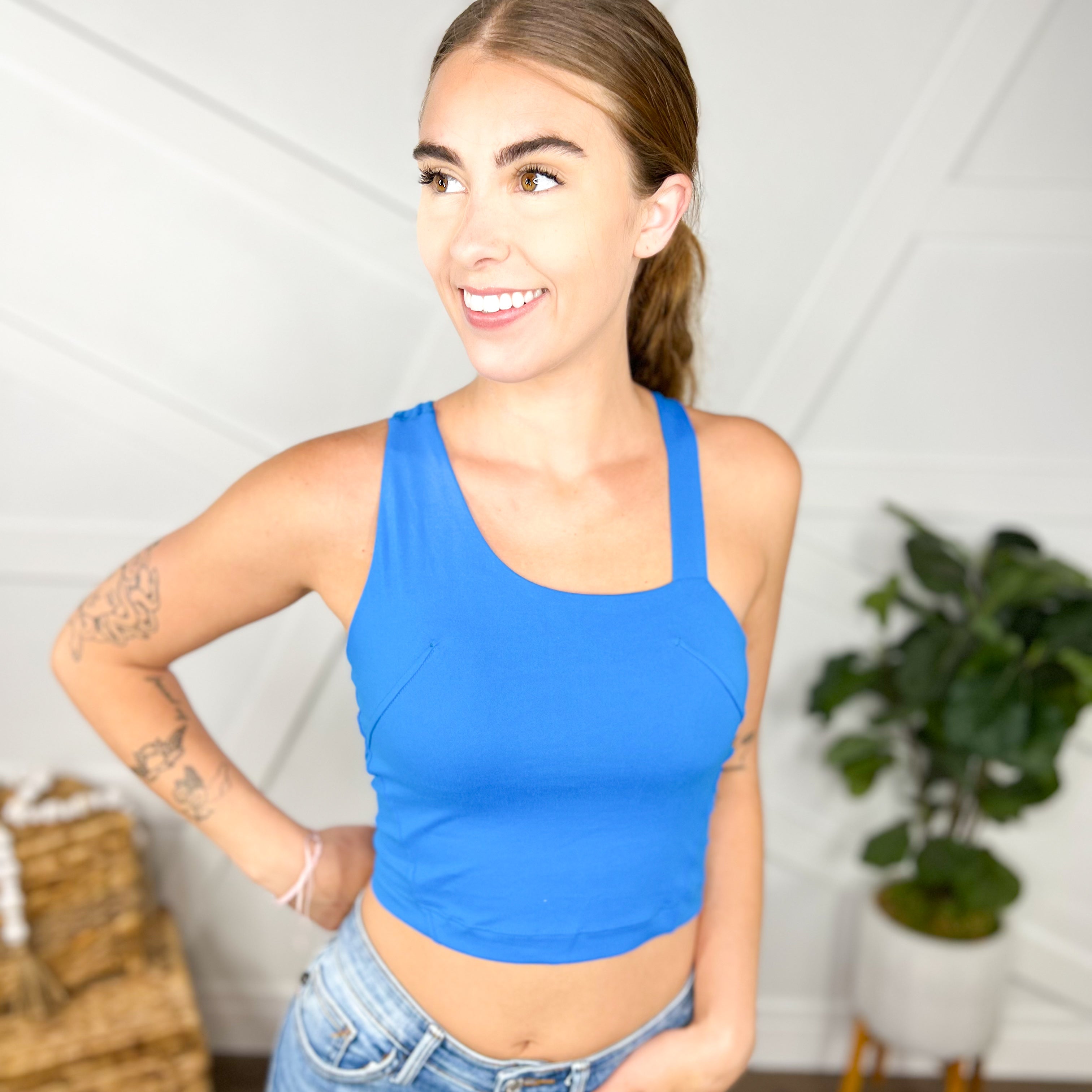 Restock : Final Touches Crop Top-100 Tank/Crop Tops-Rae Mode-Heathered Boho Boutique, Women's Fashion and Accessories in Palmetto, FL