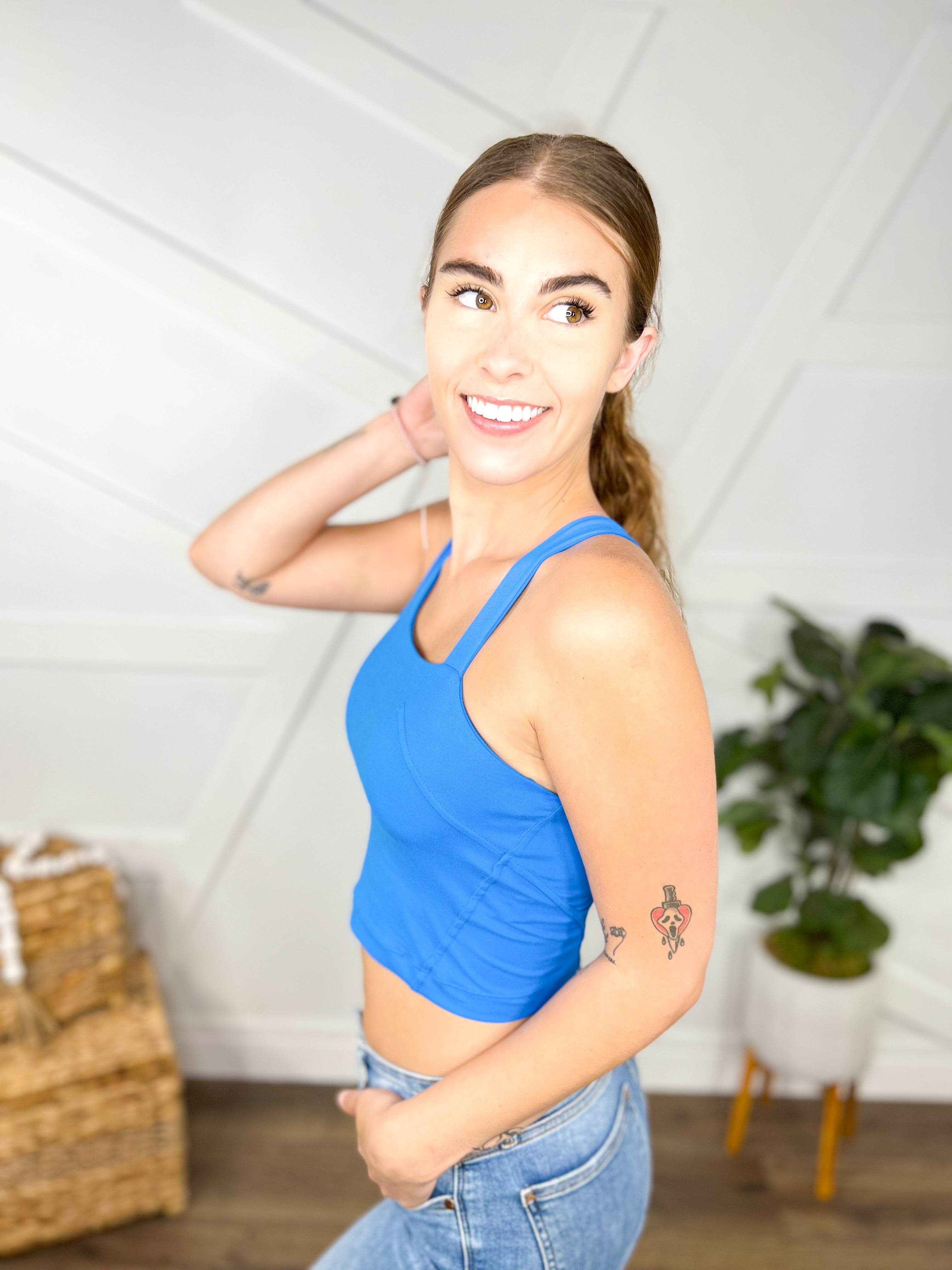 RESTOCK : Final Touches Crop Top-100 Tank/Crop Tops-Rae Mode-Heathered Boho Boutique, Women's Fashion and Accessories in Palmetto, FL
