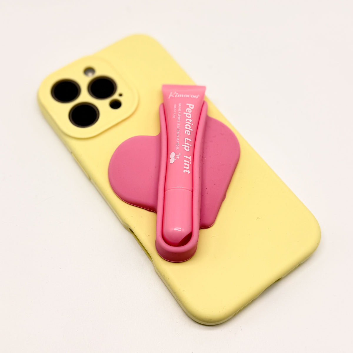 Heart Phone Lip Gloss Holder with Peptide Lip Tint-340 Other Accessories-Love and Repeat-Heathered Boho Boutique, Women's Fashion and Accessories in Palmetto, FL