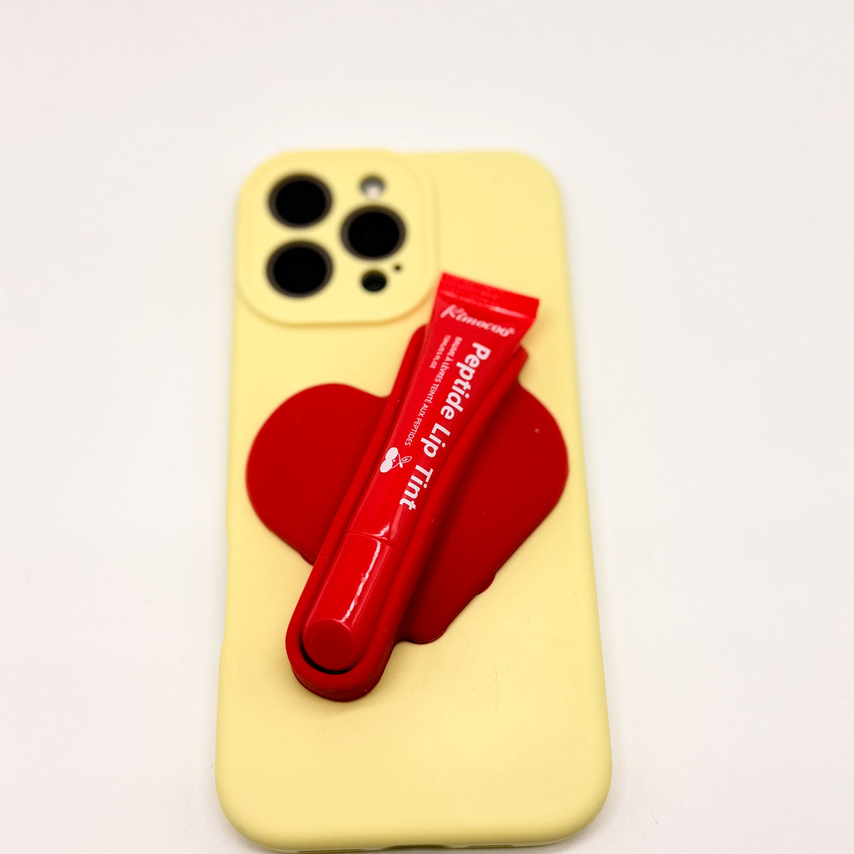 Heart Phone Lip Gloss Holder with Peptide Lip Tint-340 Other Accessories-Love and Repeat-Heathered Boho Boutique, Women's Fashion and Accessories in Palmetto, FL