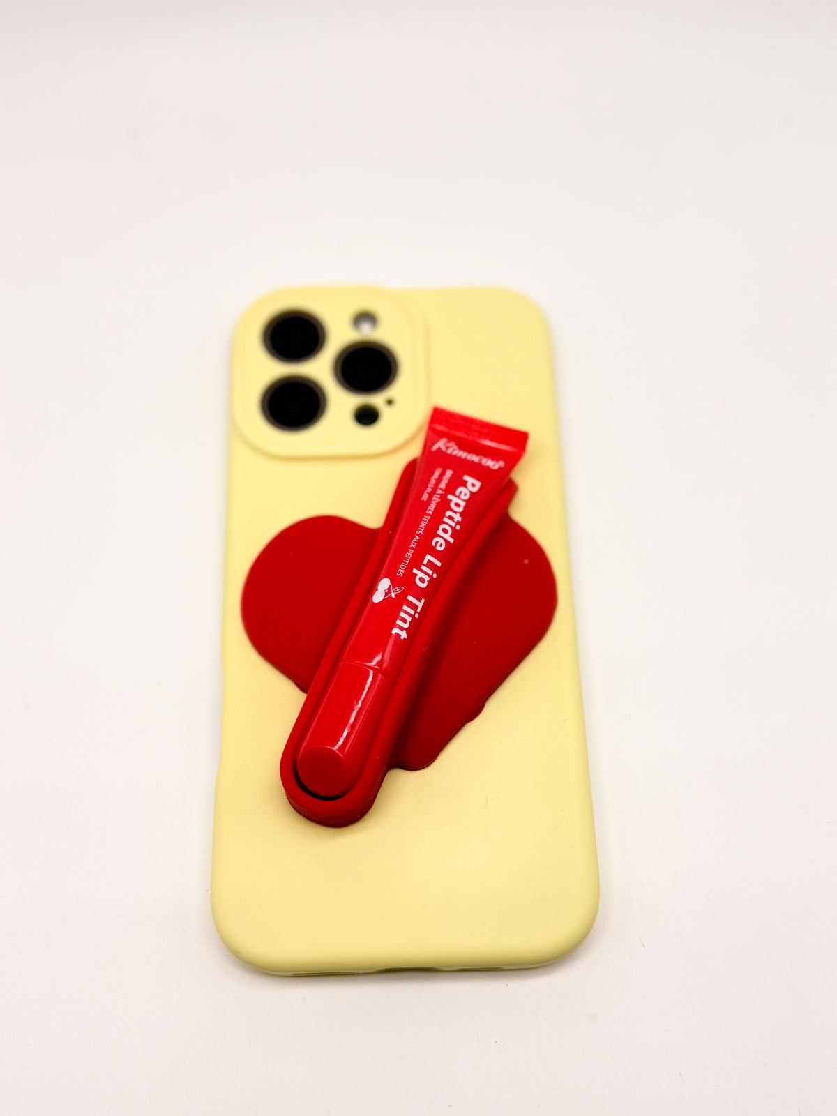 Heart Phone Lip Gloss Holder with Peptide Lip Tint-340 Other Accessories-Love and Repeat-Heathered Boho Boutique, Women's Fashion and Accessories in Palmetto, FL