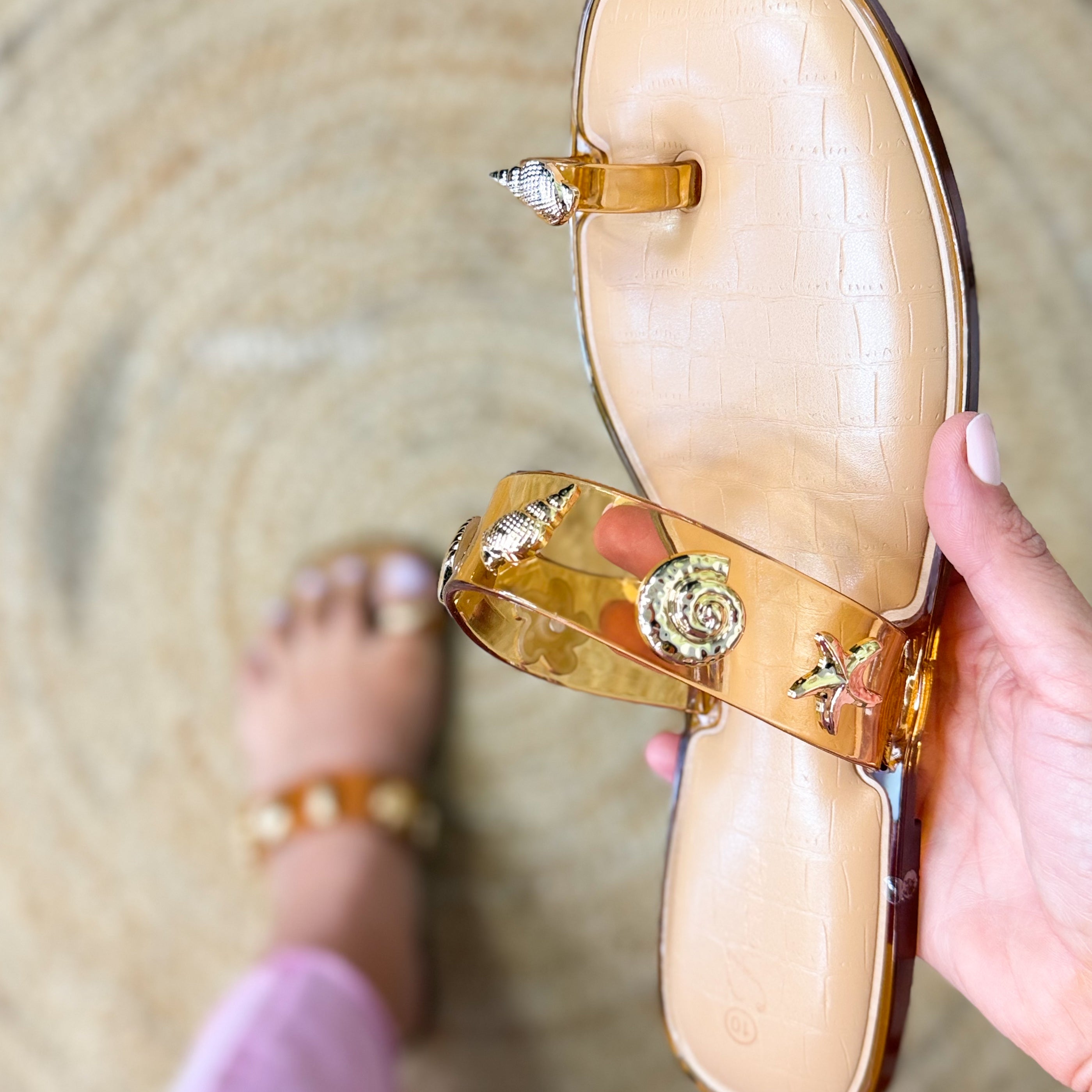 Seaside Sandals-350 SHOES-FOREVER LINK-Heathered Boho Boutique, Women's Fashion and Accessories in Palmetto, FL