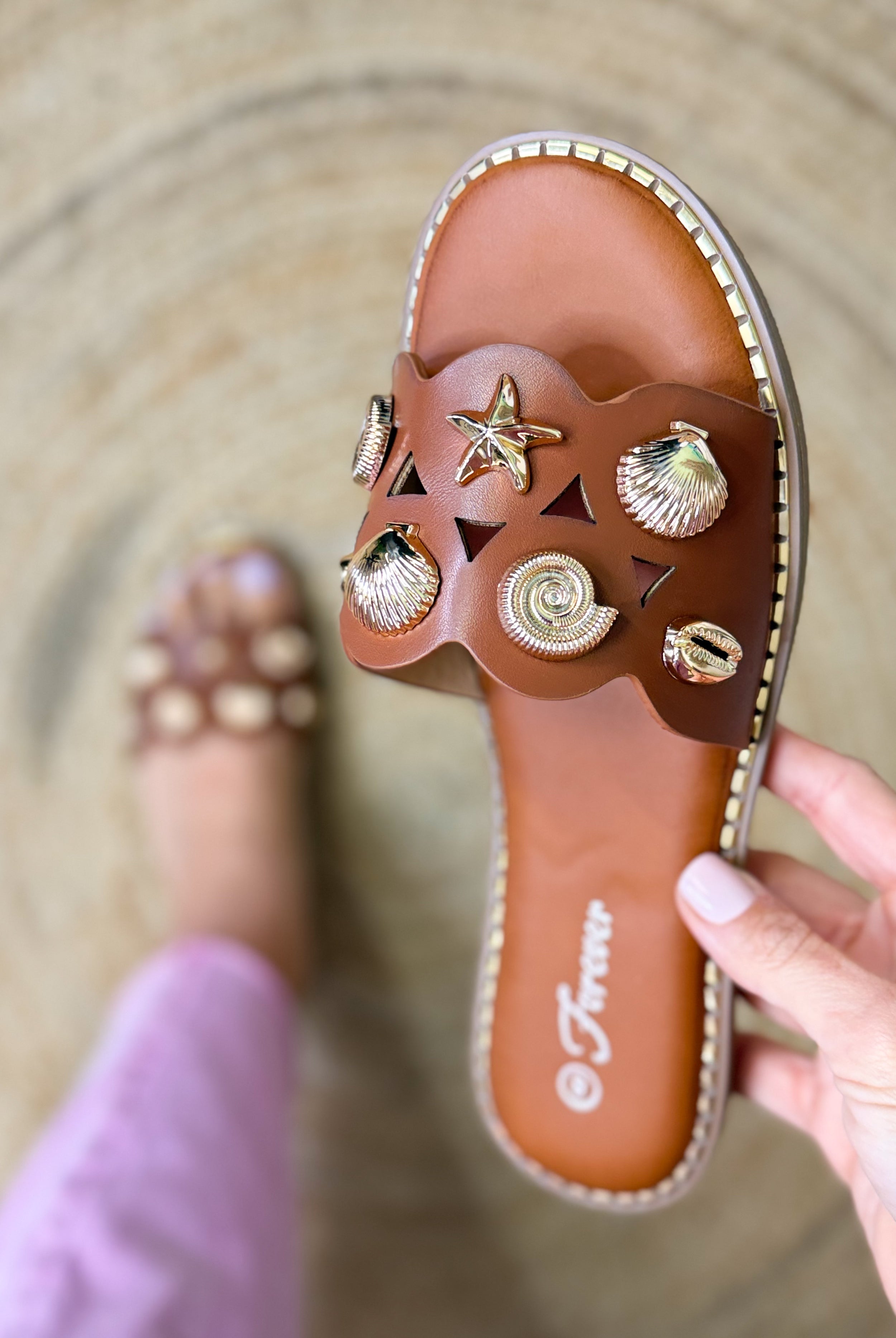 Shore Side Sandals-350 SHOES-FOREVER LINK-Heathered Boho Boutique, Women's Fashion and Accessories in Palmetto, FL