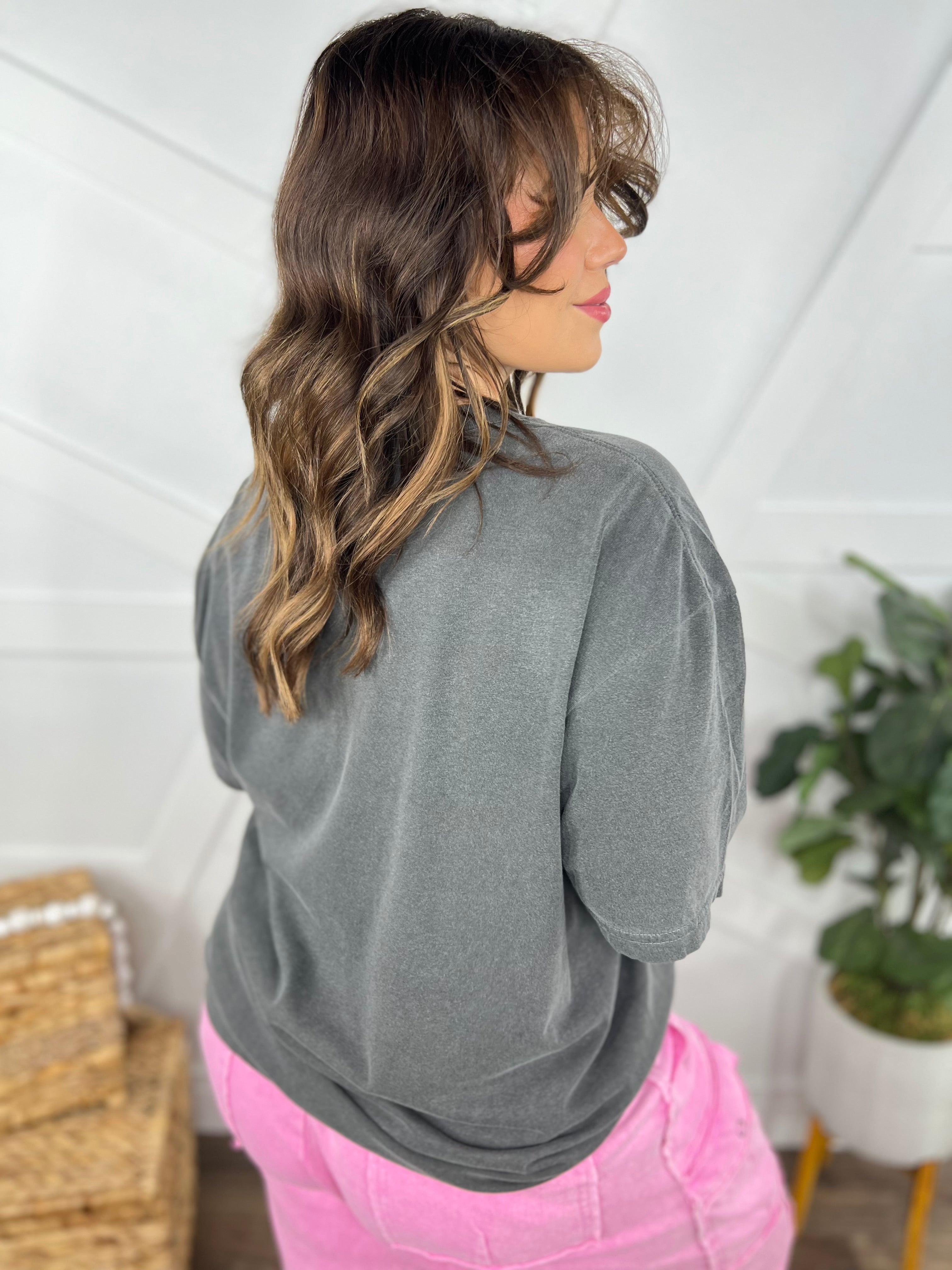 Truely Don't Graphic Tee-130 Graphic Tees-Heathered Boho-Heathered Boho Boutique, Women's Fashion and Accessories in Palmetto, FL